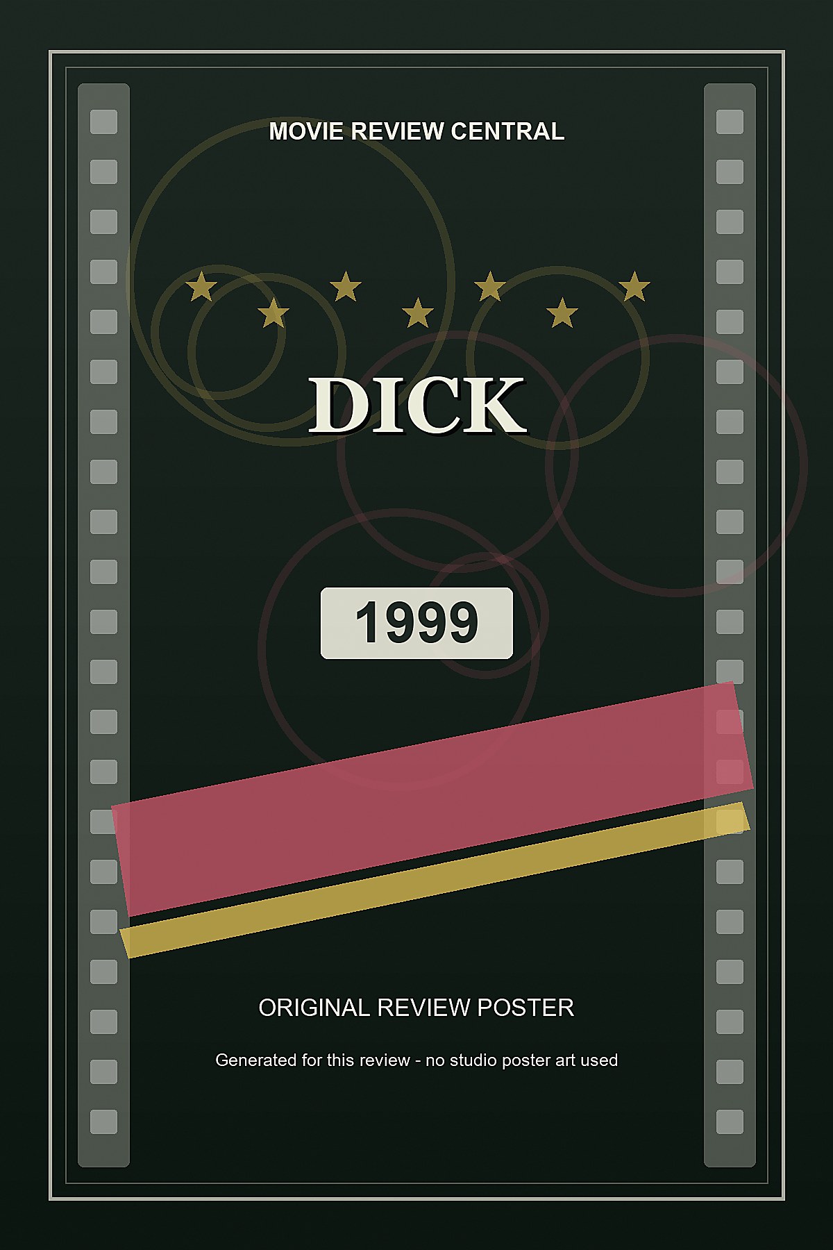 Dick (1999) - original review poster Dick (1999) - original review poster