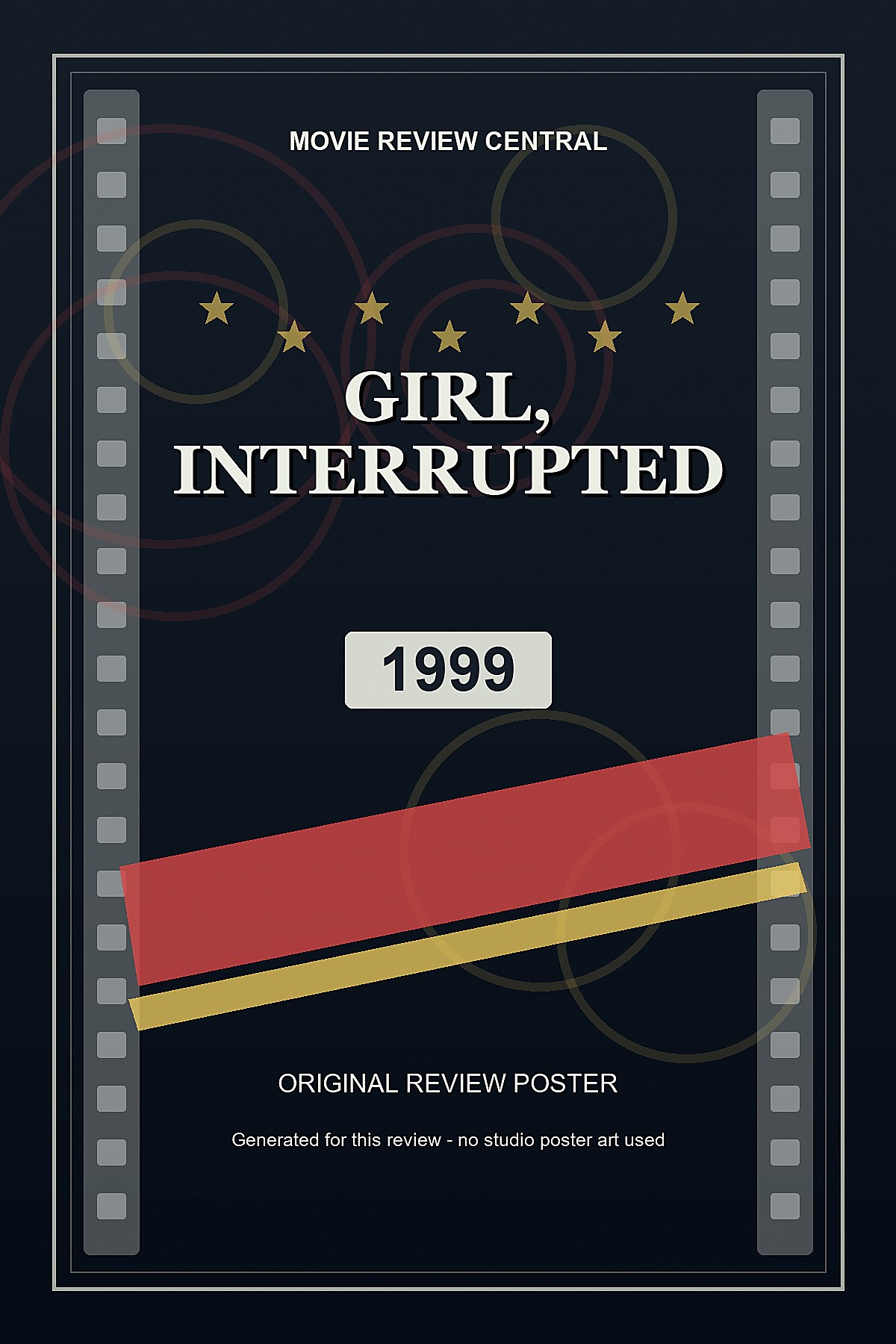 Girl, Interrupted (1999) - original review poster Girl, Interrupted (1999) - original review poster