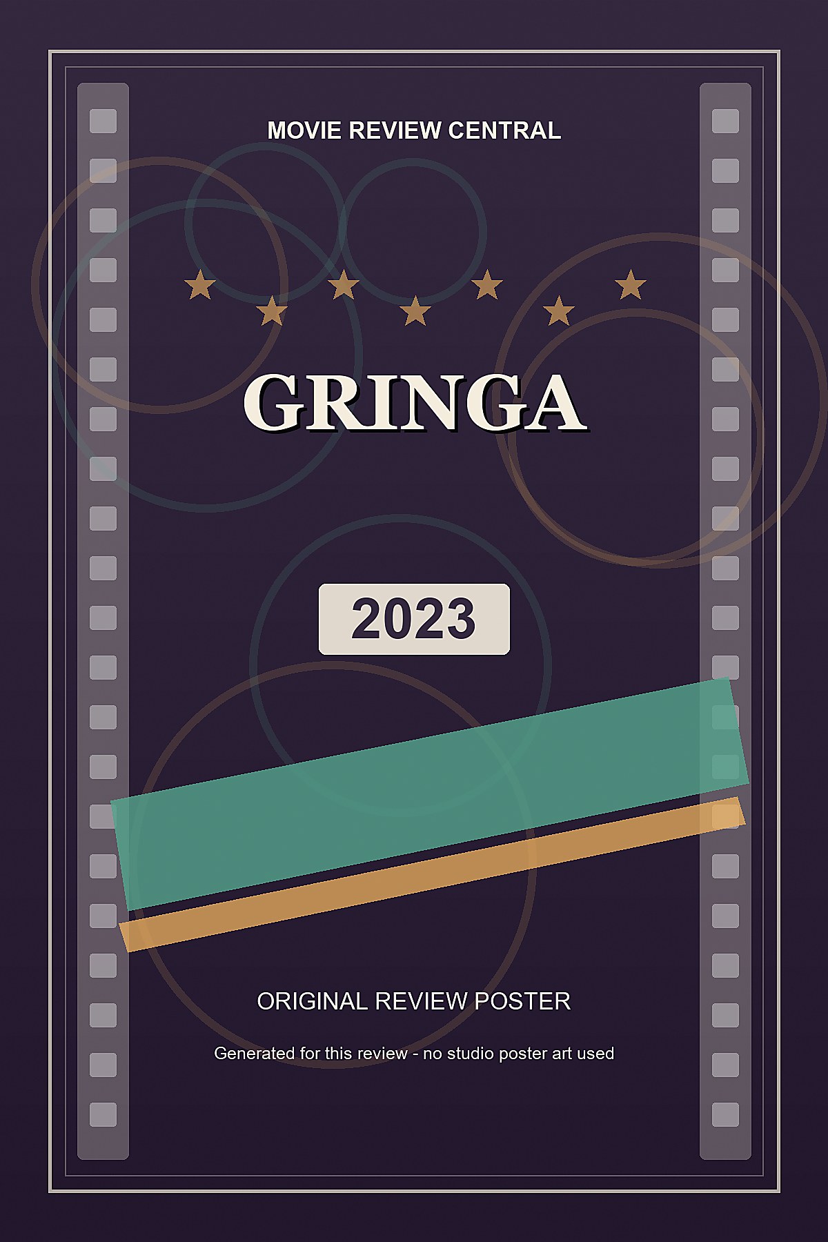 Gringa (2023) - original review poster Gringa (2023) - original review poster