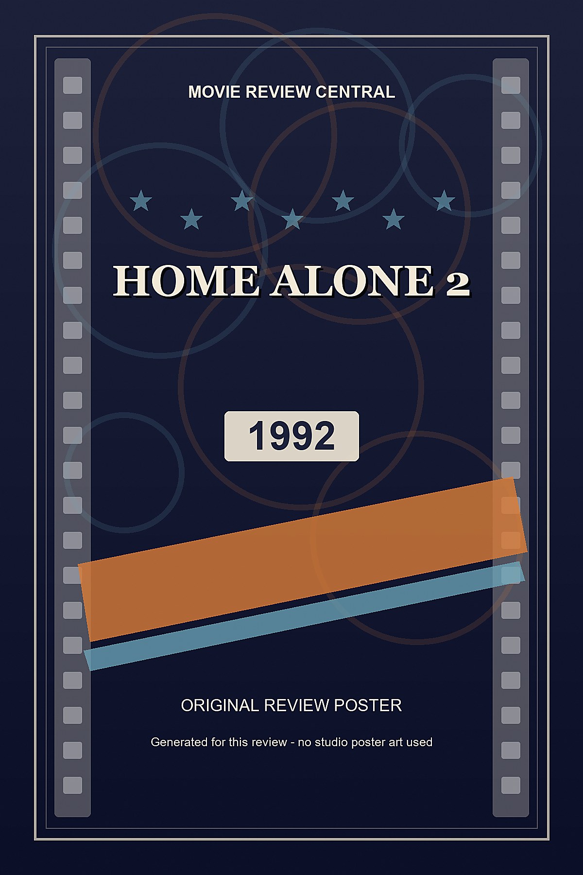 Home Alone 2 (1992) - original review poster Home Alone 2 (1992) - original review poster