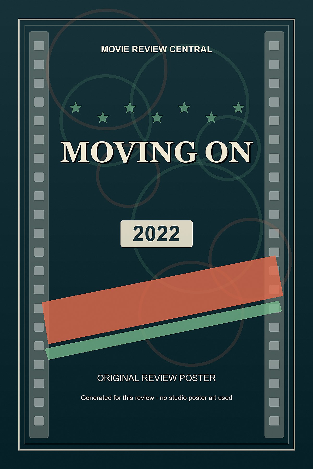 Moving On (2022) - original review poster Moving On (2022) - original review poster