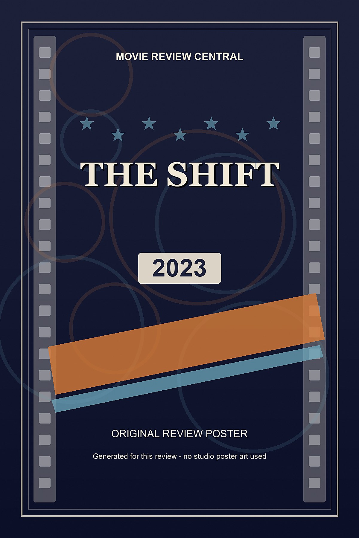 The Shift (2023) - original review poster The Shift (2023) - original review poster