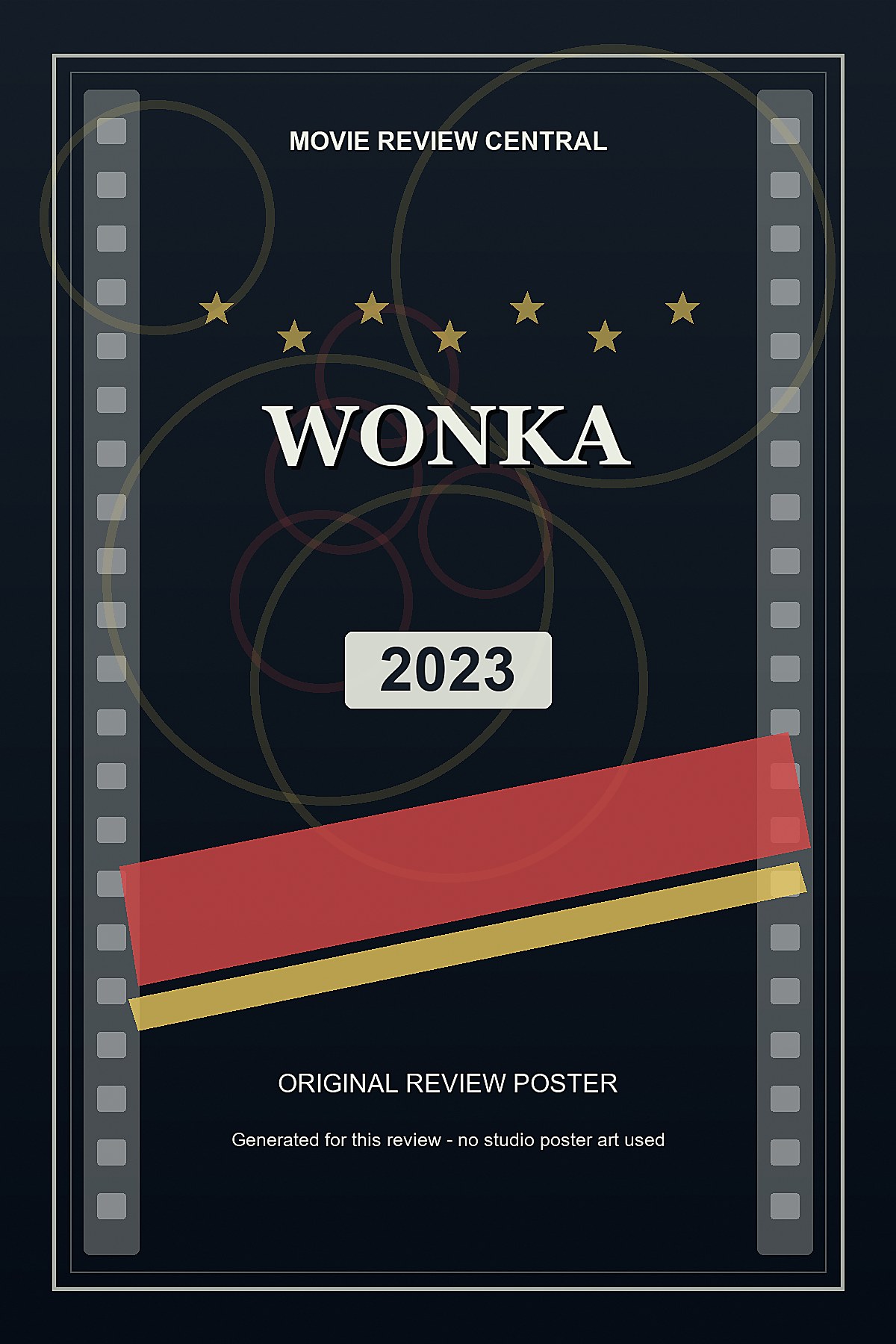 Wonka (2023) - original review poster Wonka (2023) - original review poster