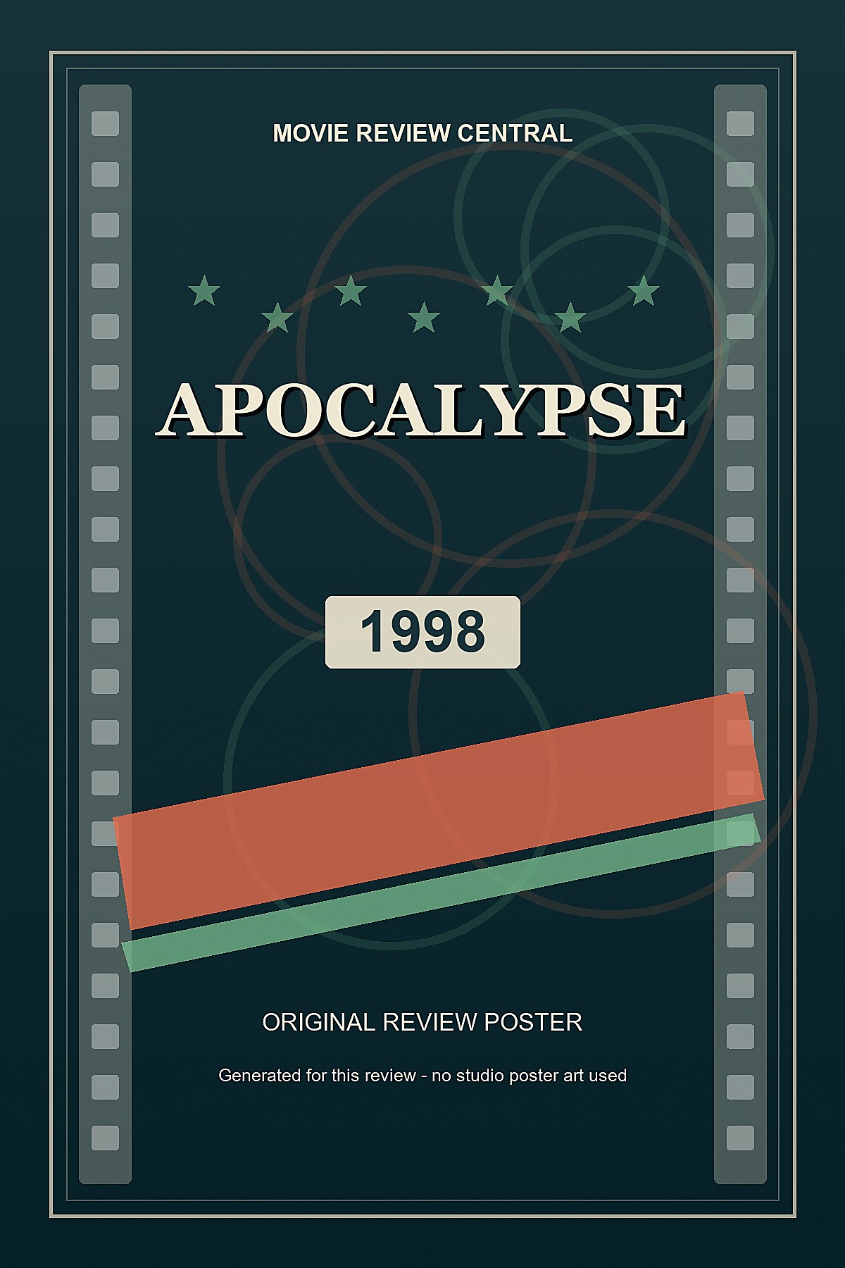 Apocalypse (1998) - original review poster Apocalypse (1998) - original review poster