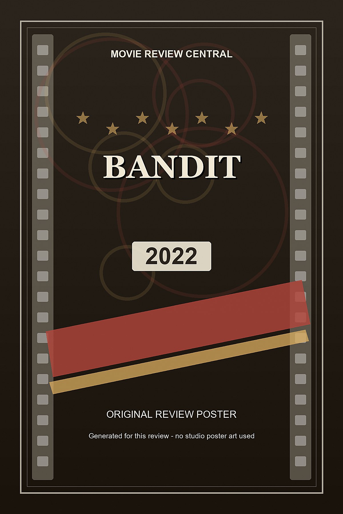Bandit (2022) - original review poster Bandit (2022) - original review poster