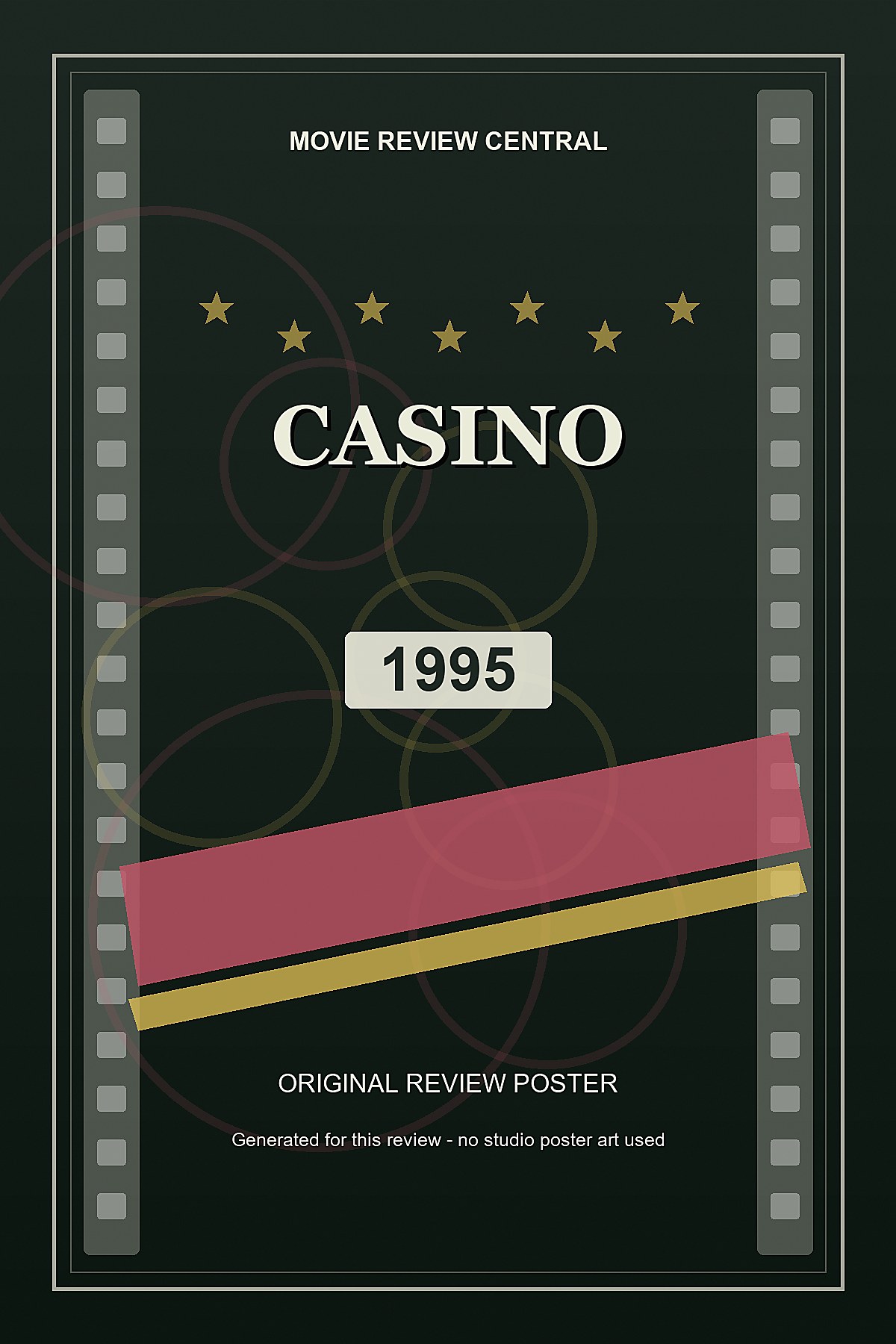 Casino (1995) - original review poster