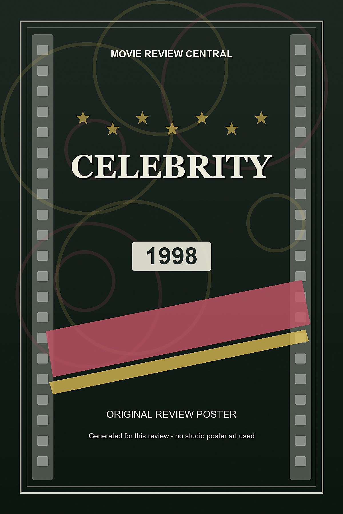 Celebrity (1998) - original review poster
