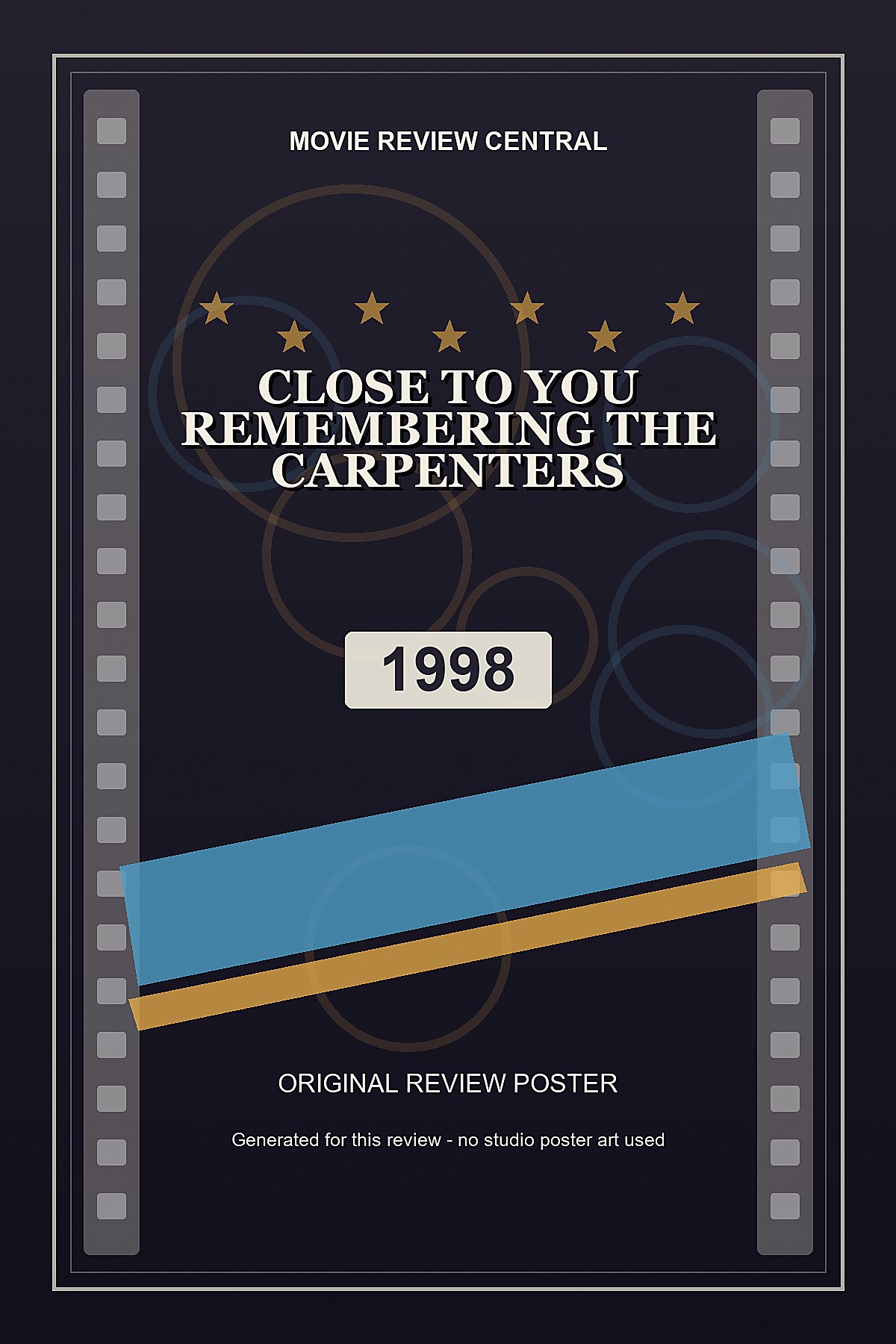 Close to You: Remembering the Carpenters (1998) - original review poster