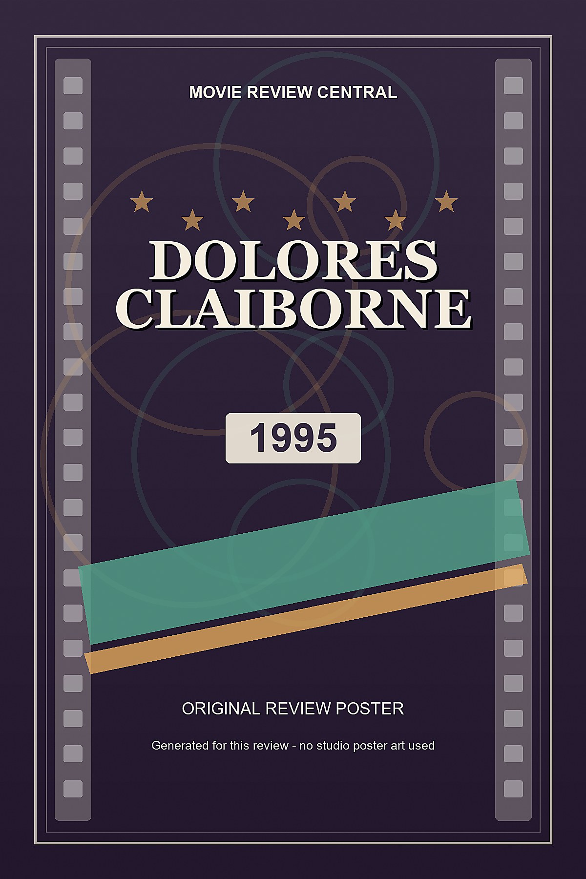 Dolores Claiborne (1995) - original review poster Dolores Claiborne (1995) - original review poster