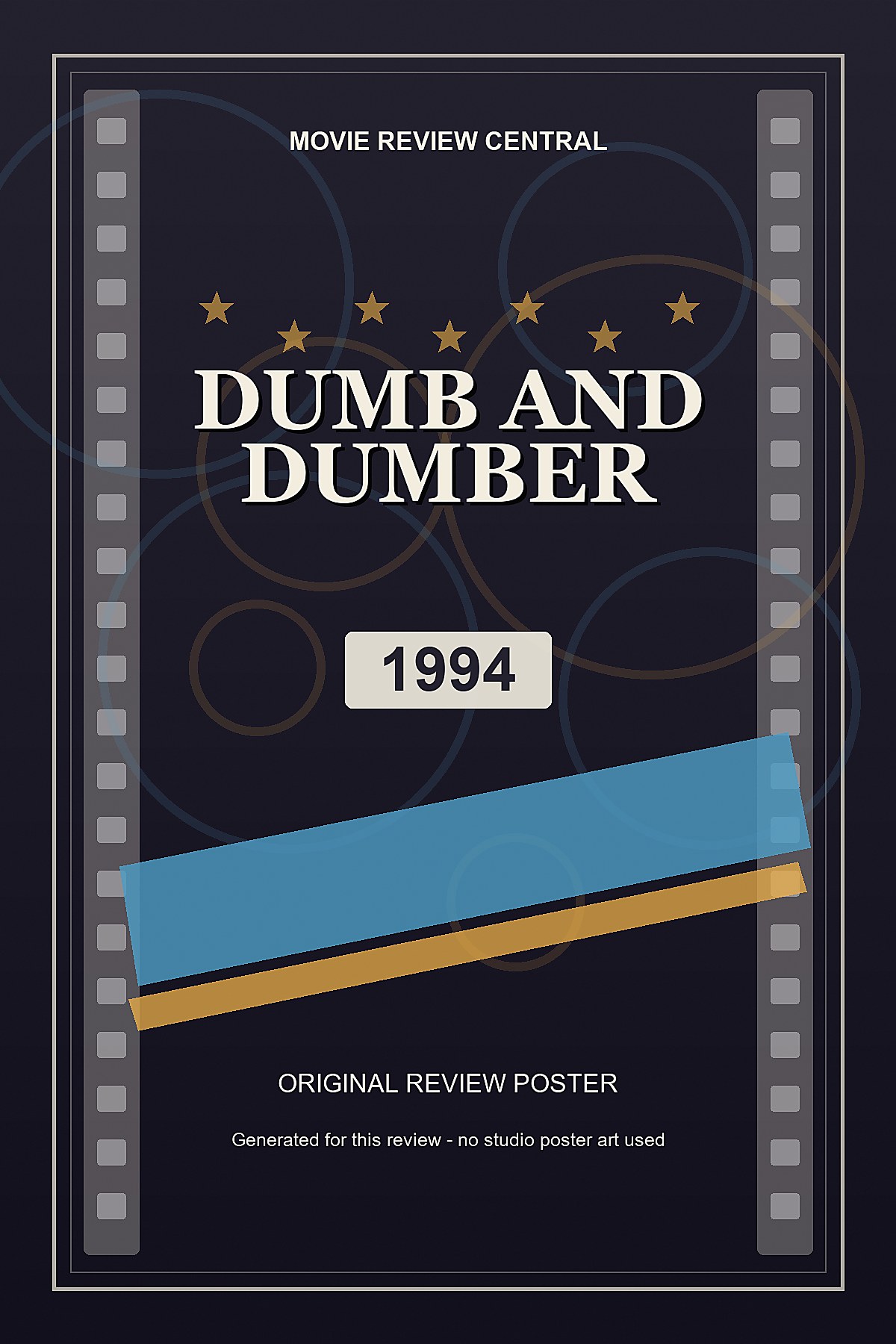 Dumb and Dumber (1994) - original review poster