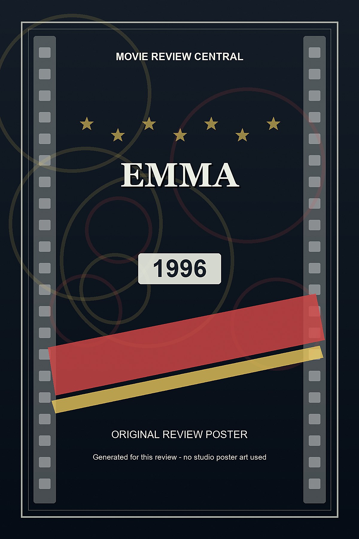 Emma (1996) - original review poster