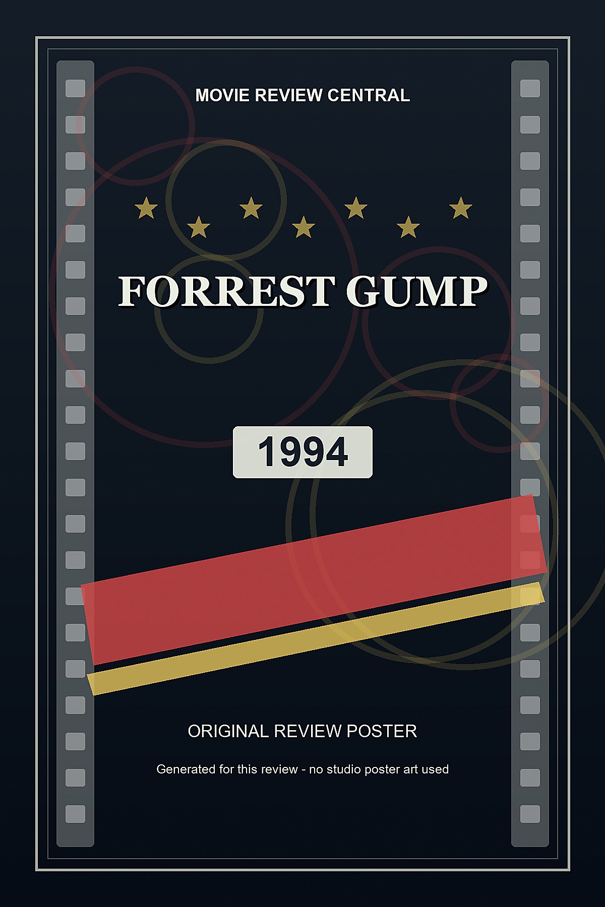 Forrest Gump (1994) - original review poster