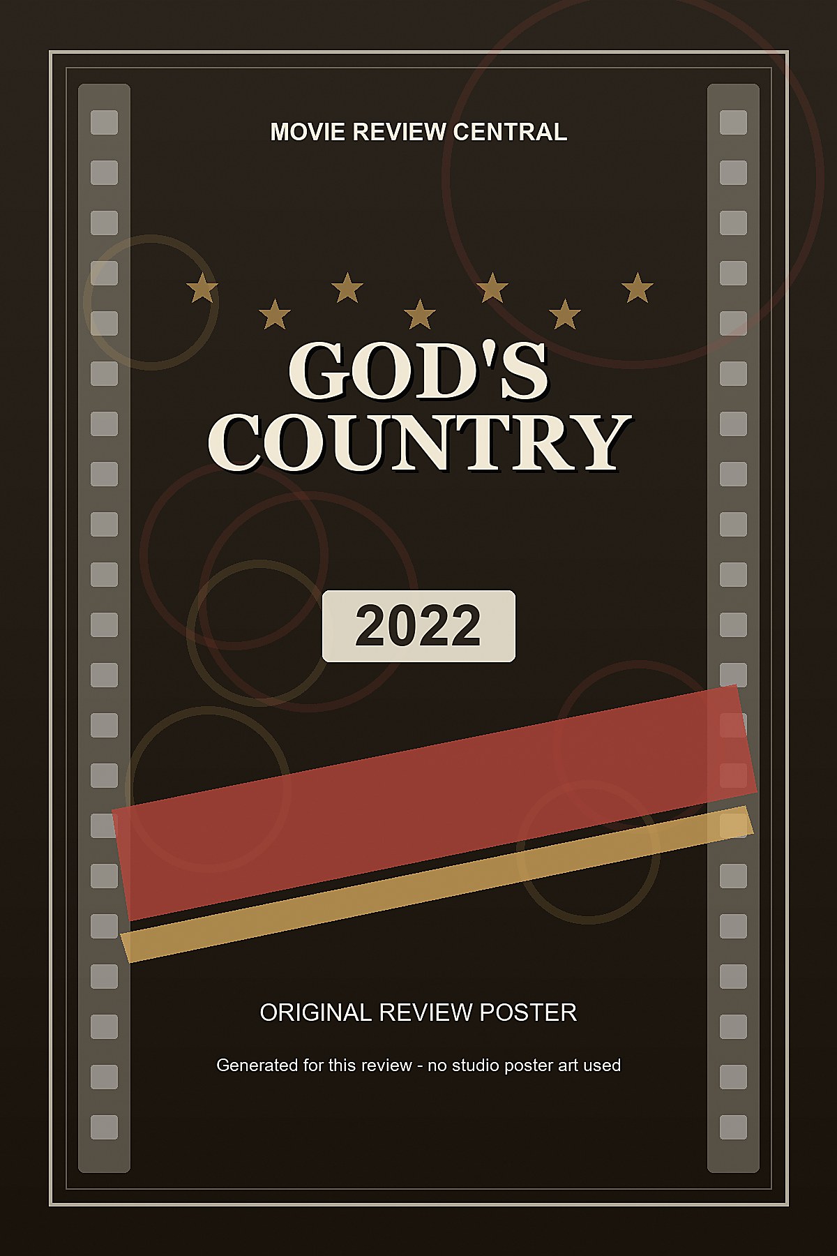 God's Country (2022) - original review poster