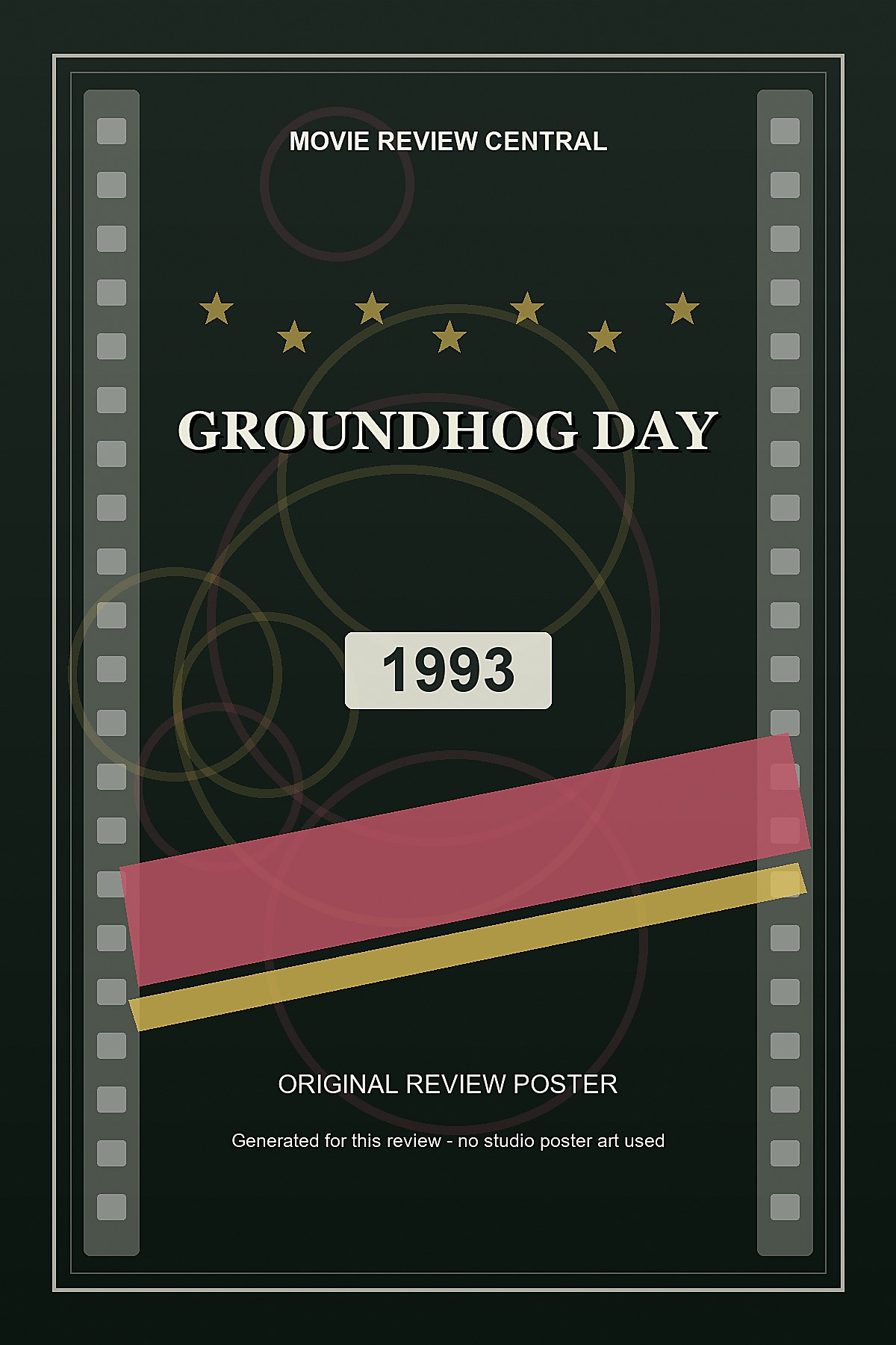 Groundhog Day (1993) - original review poster