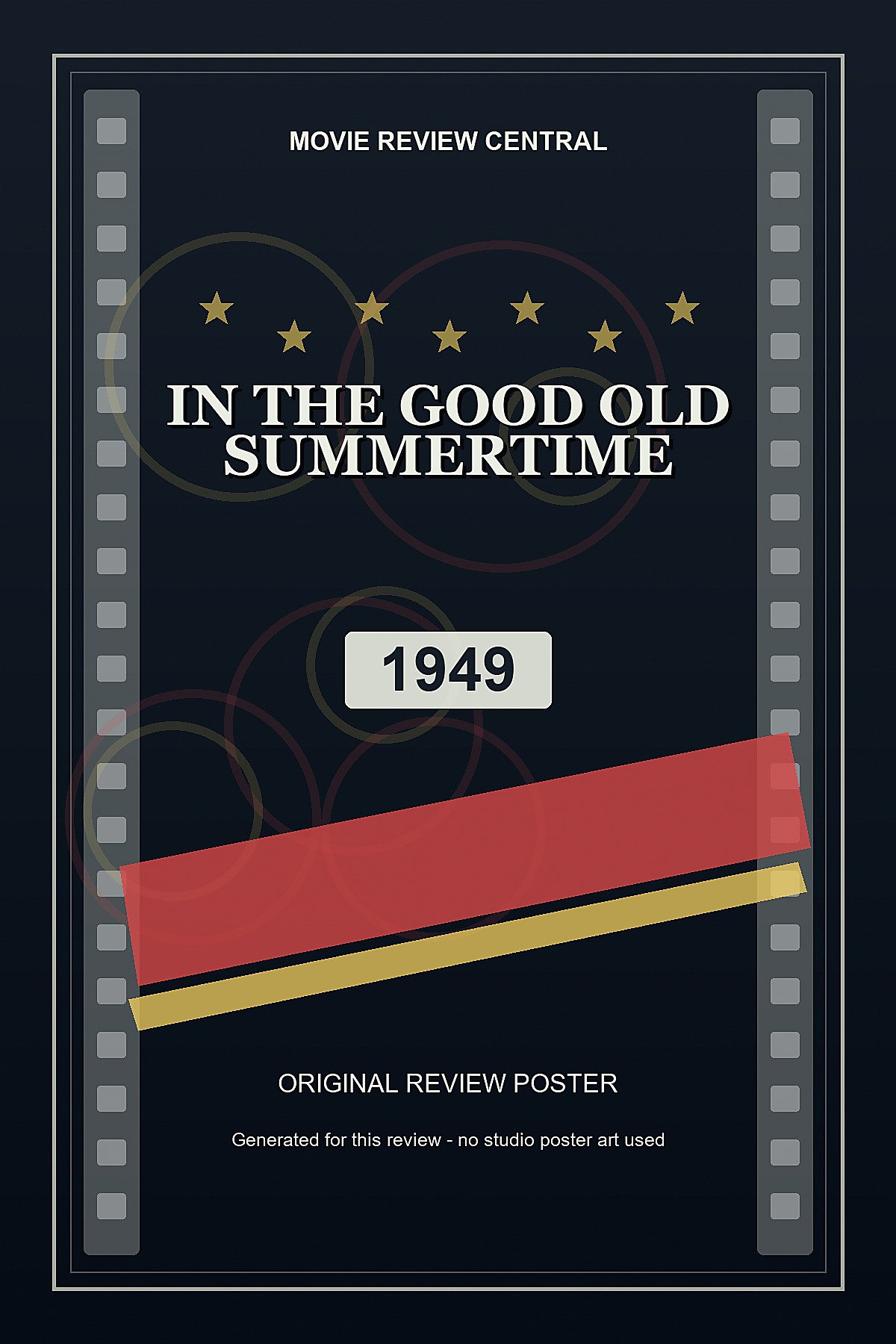 In the Good Old Summertime (1949) - original review poster In the Good Old Summertime (1949) - original review poster