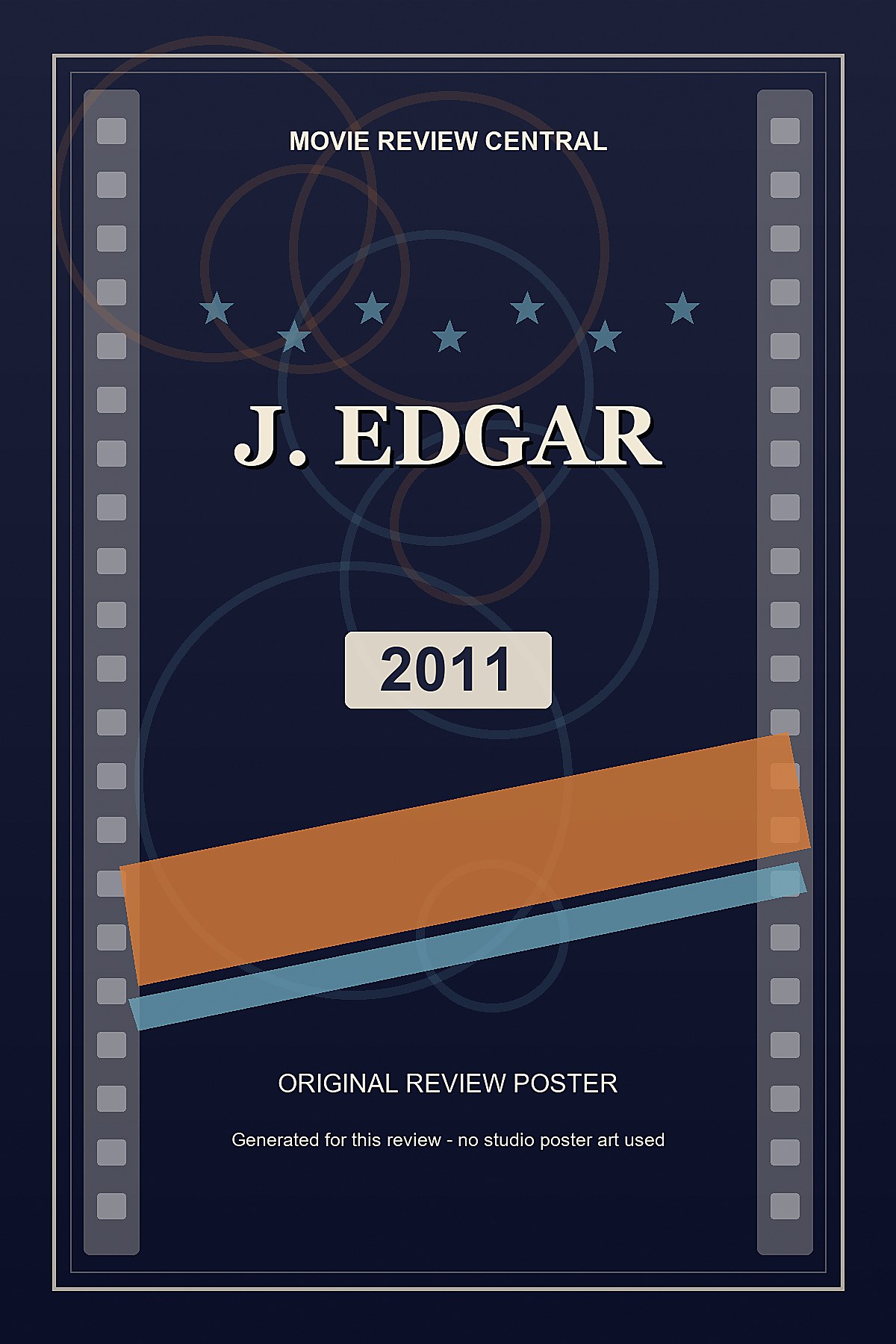 J. Edgar (2011) - original review poster