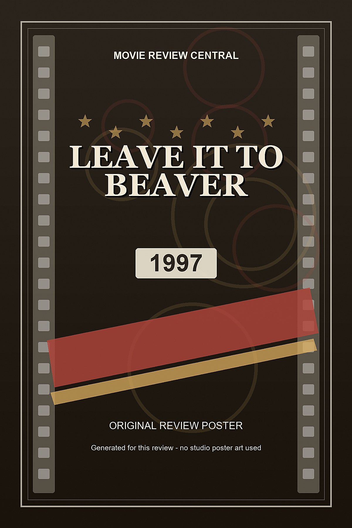 Leave It to Beaver (1997) - original review poster