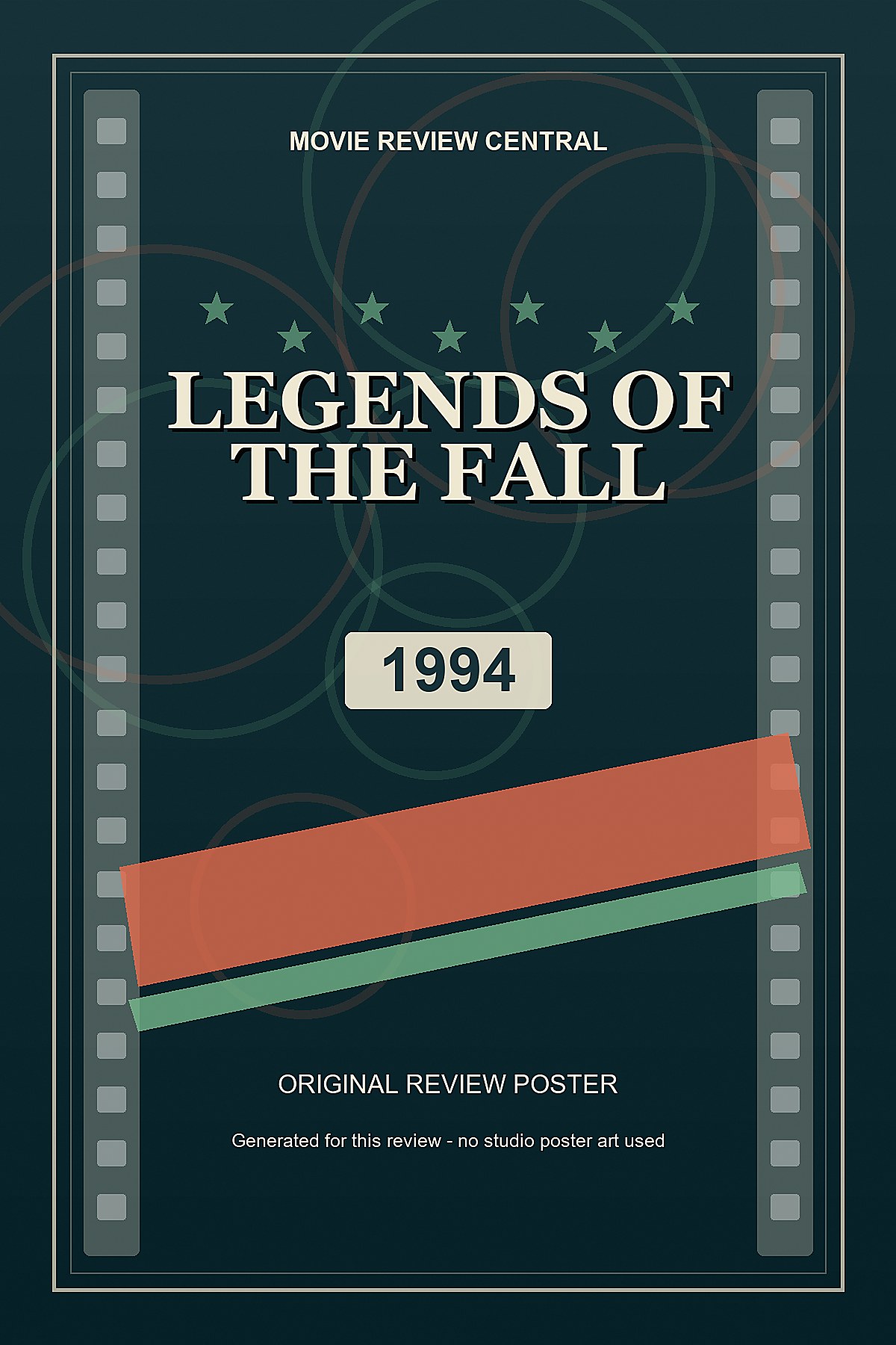 Legends of the Fall (1994) - original review poster