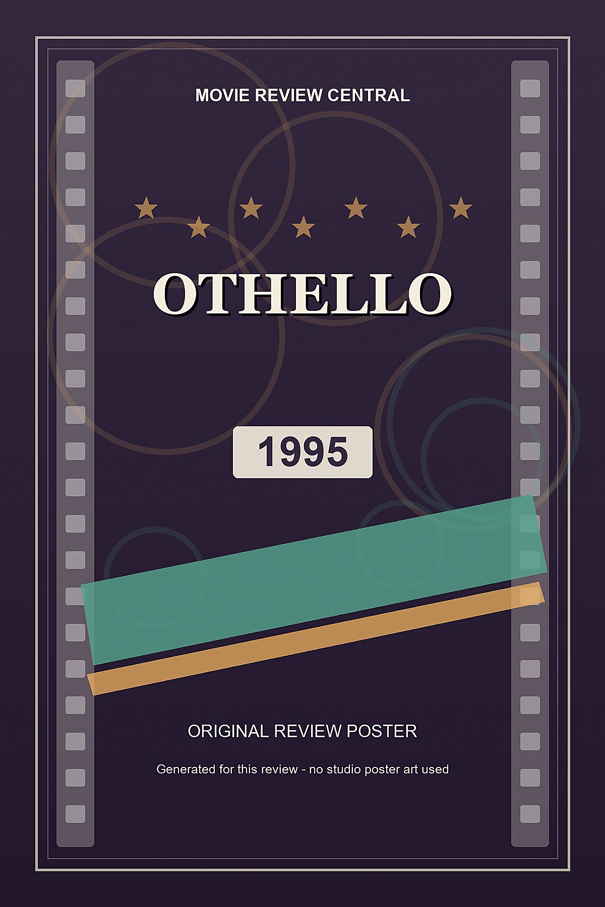 Othello (1995) - original review poster