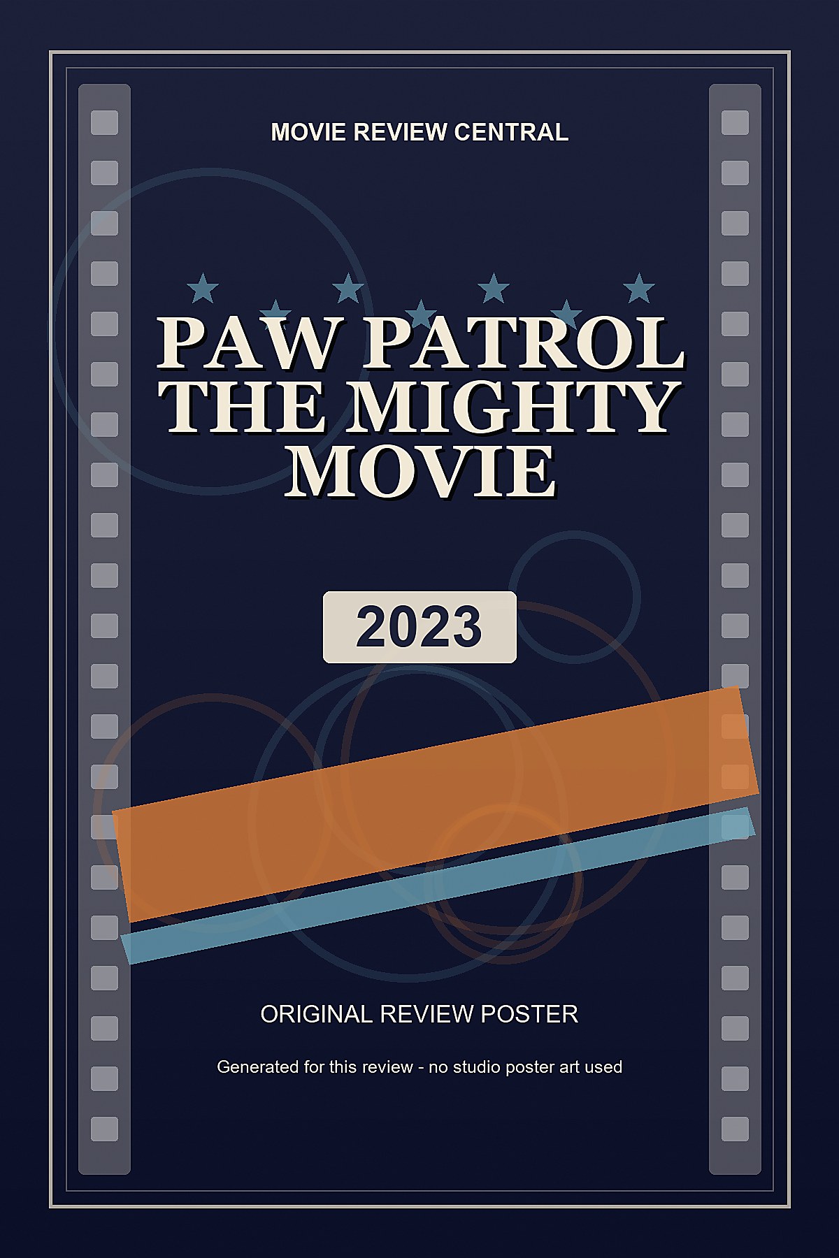 PAW Patrol: The Mighty Movie (2023) - original review poster