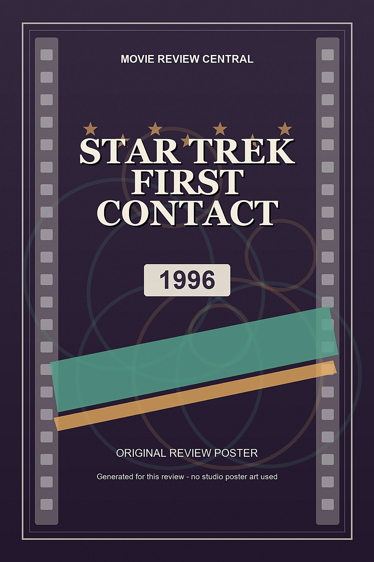 Star Trek: First Contact (1996) - original review poster