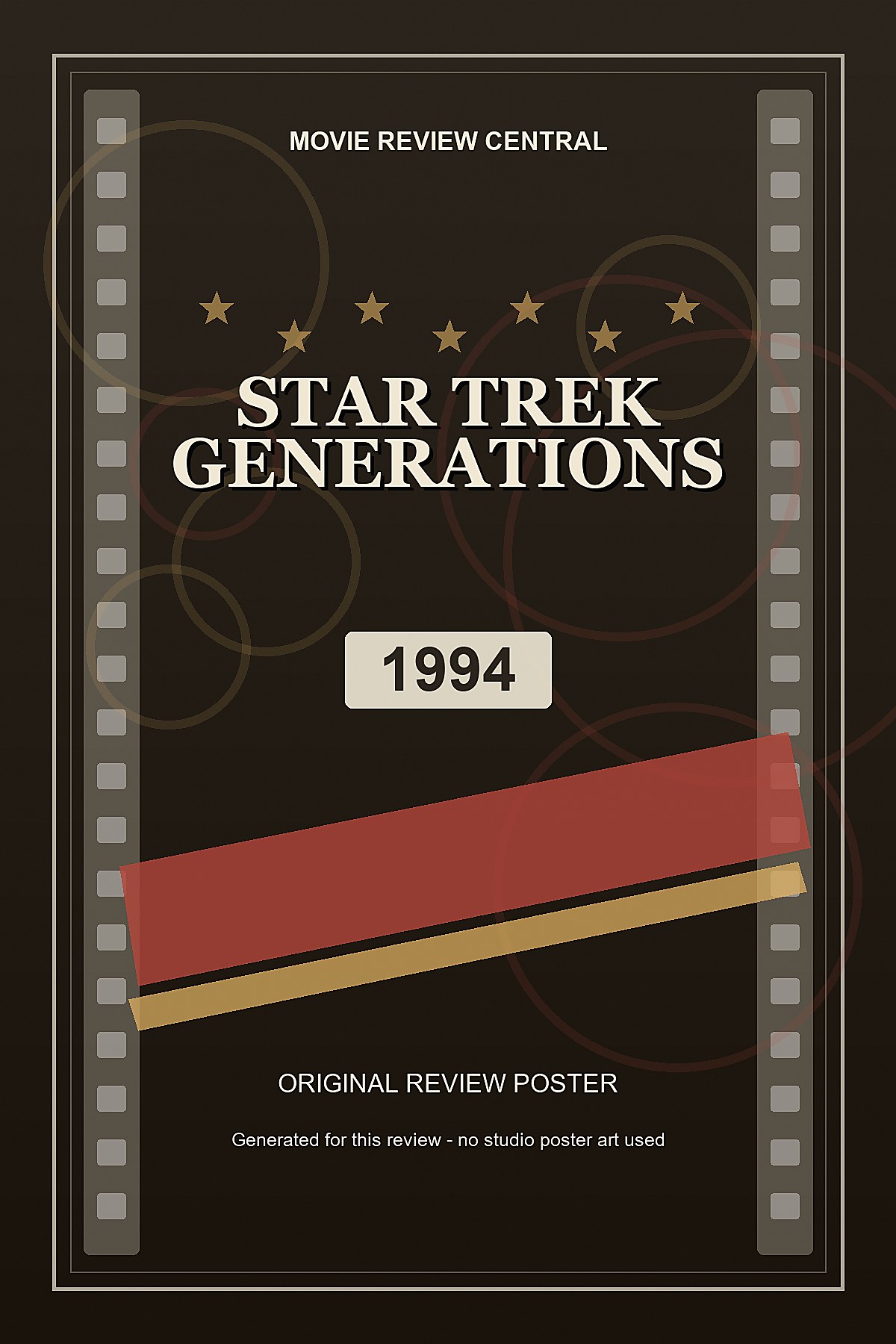 Star Trek Generations (1994) - original review poster