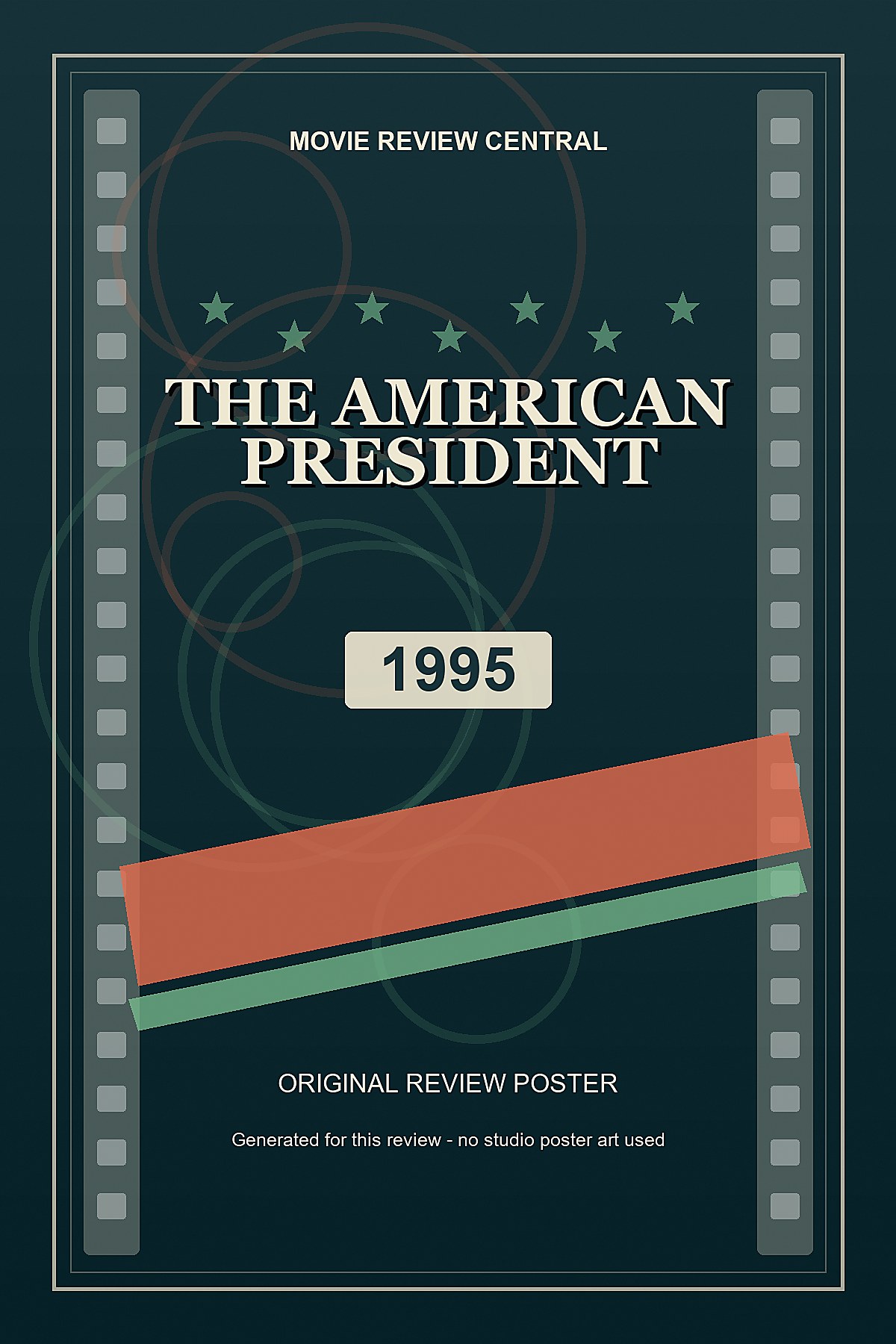 The American President (1995) - original review poster The American President (1995) - original review poster