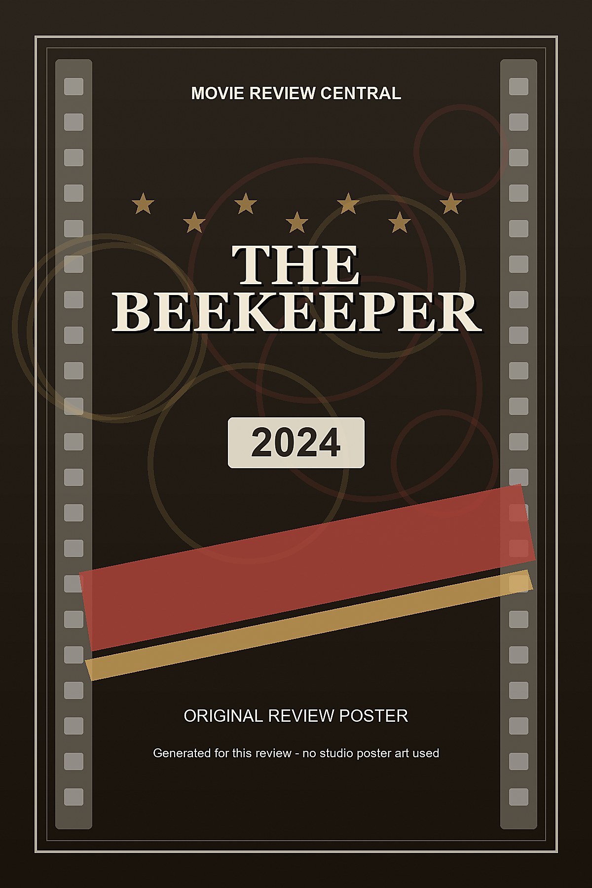 The Beekeeper (2024) - original review poster The Beekeeper (2024) - original review poster
