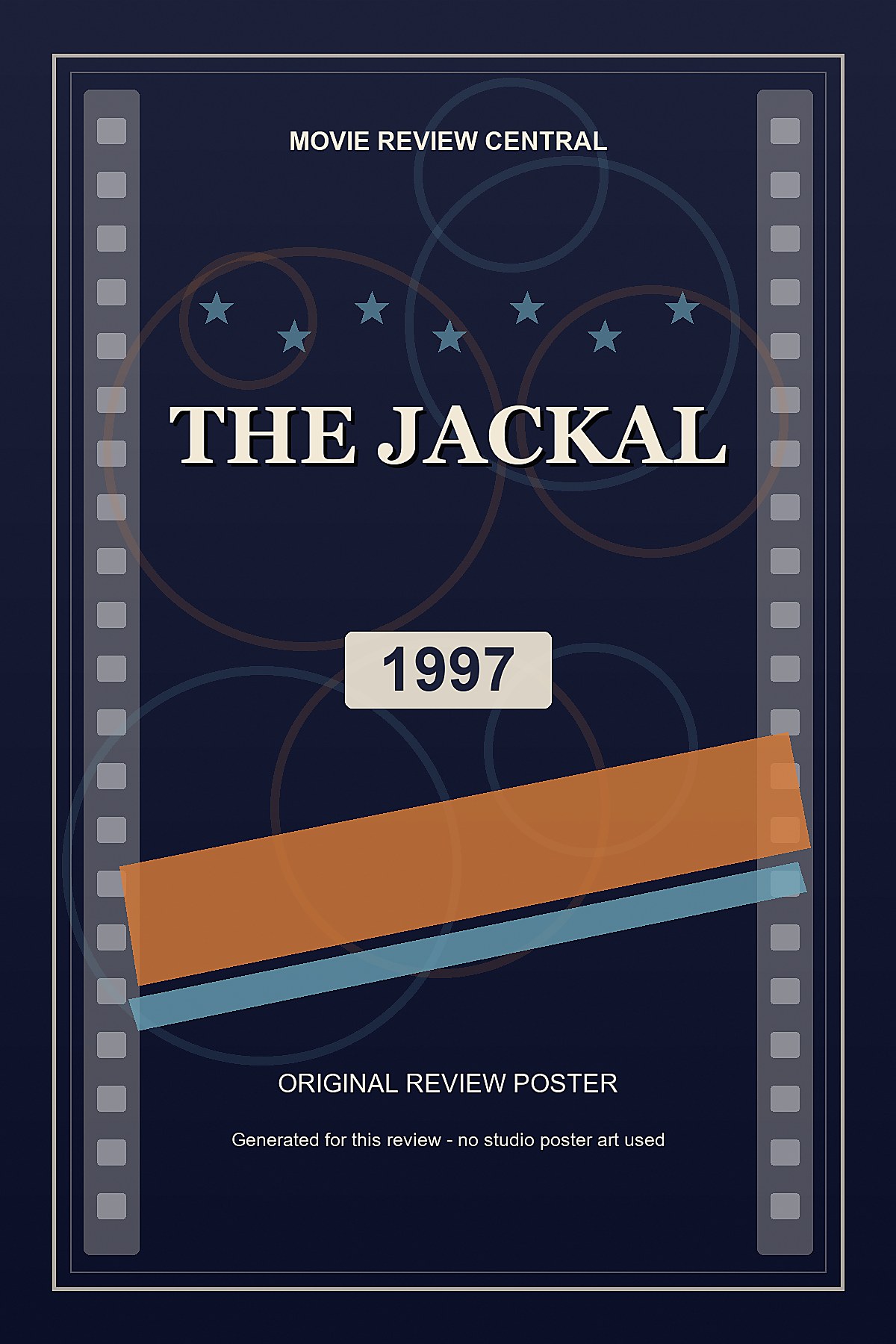 The Jackal (1997) - original review poster