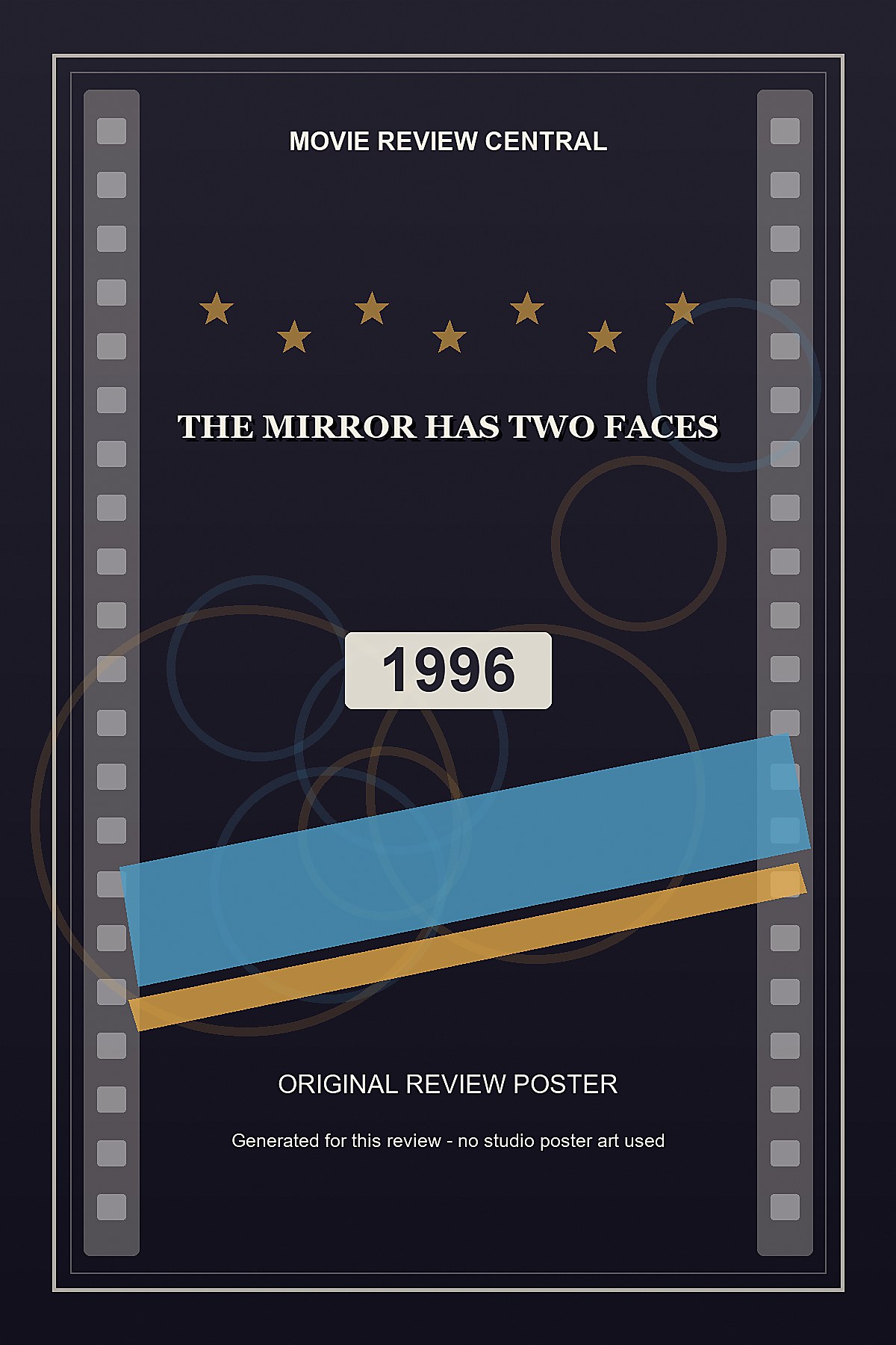 The Mirror Has Two Faces (1996) - original review poster