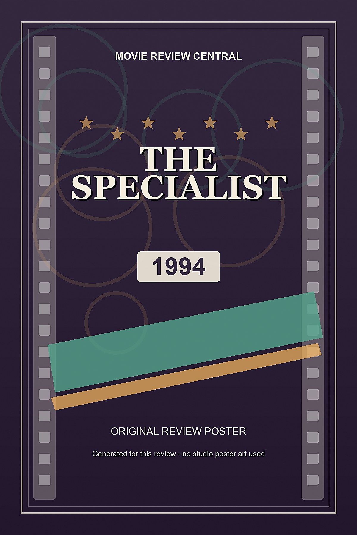 The Specialist (1994) - original review poster