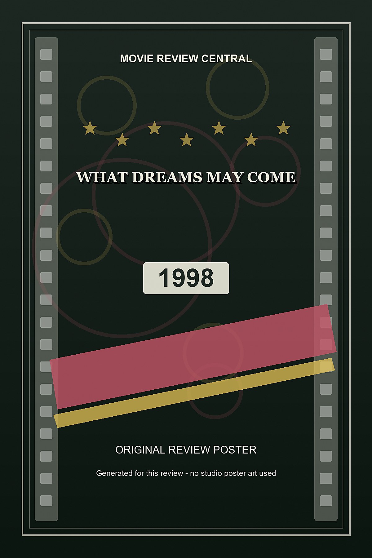 What Dreams May Come (1998) - original review poster