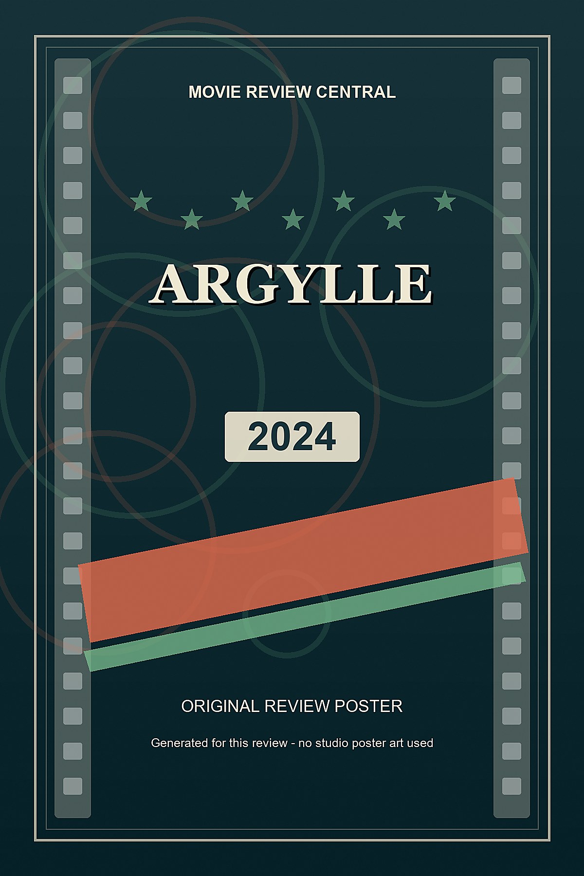 Argylle (2024) - original review poster Argylle (2024) - original review poster
