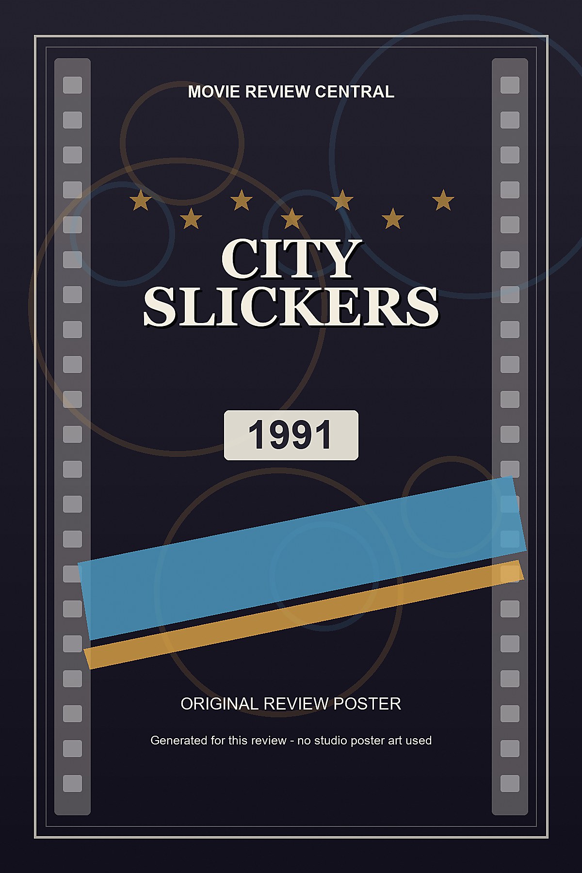 City Slickers (1991) - original review poster