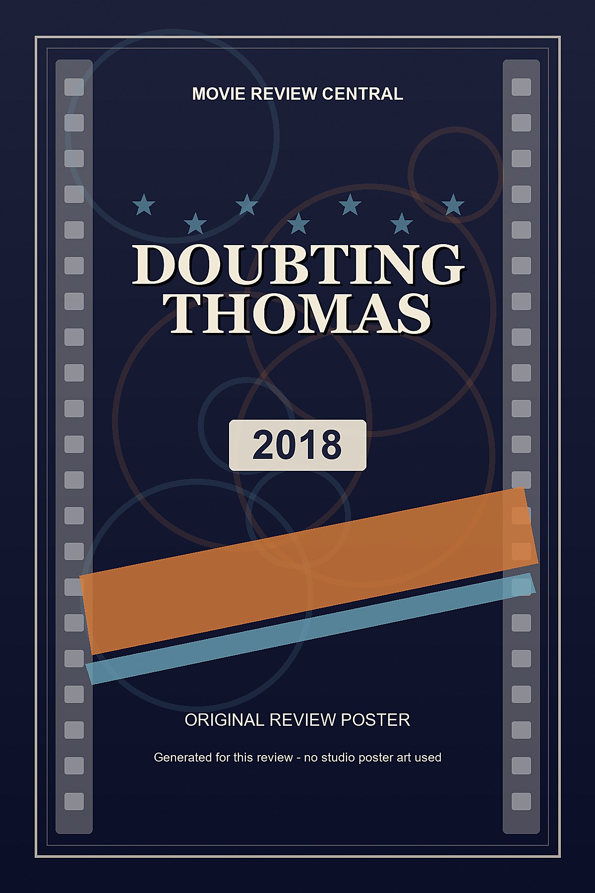 Doubting Thomas (2018) - original review poster