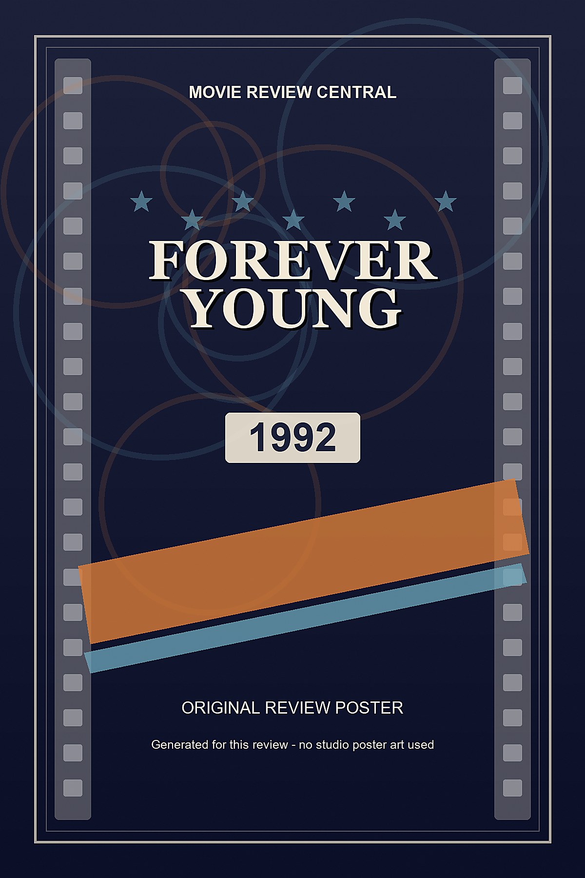 Forever Young (1992) - original review poster