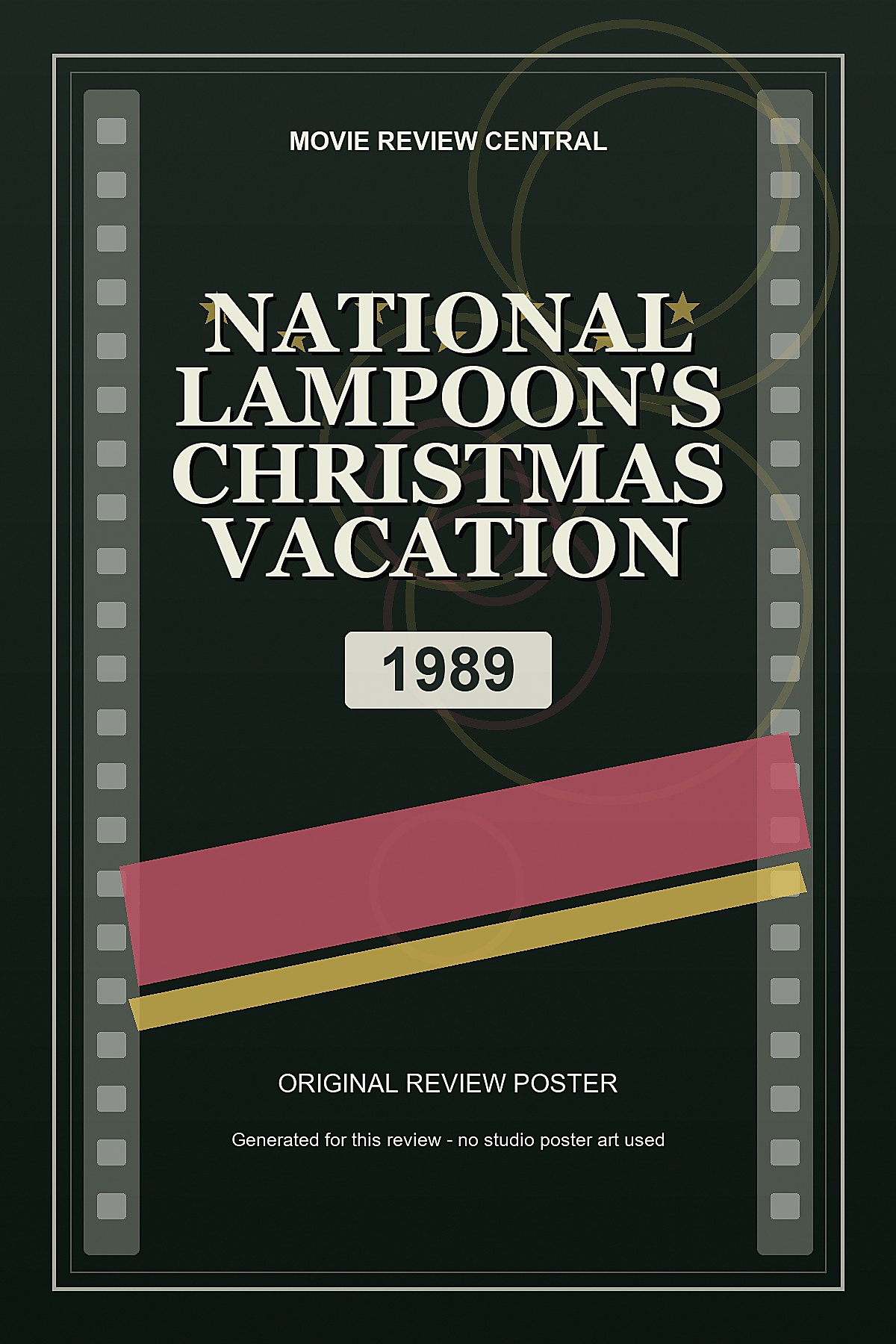 National Lampoon's Christmas Vacation (1989) - original review poster National Lampoon's Christmas Vacation (1989) - original review poster