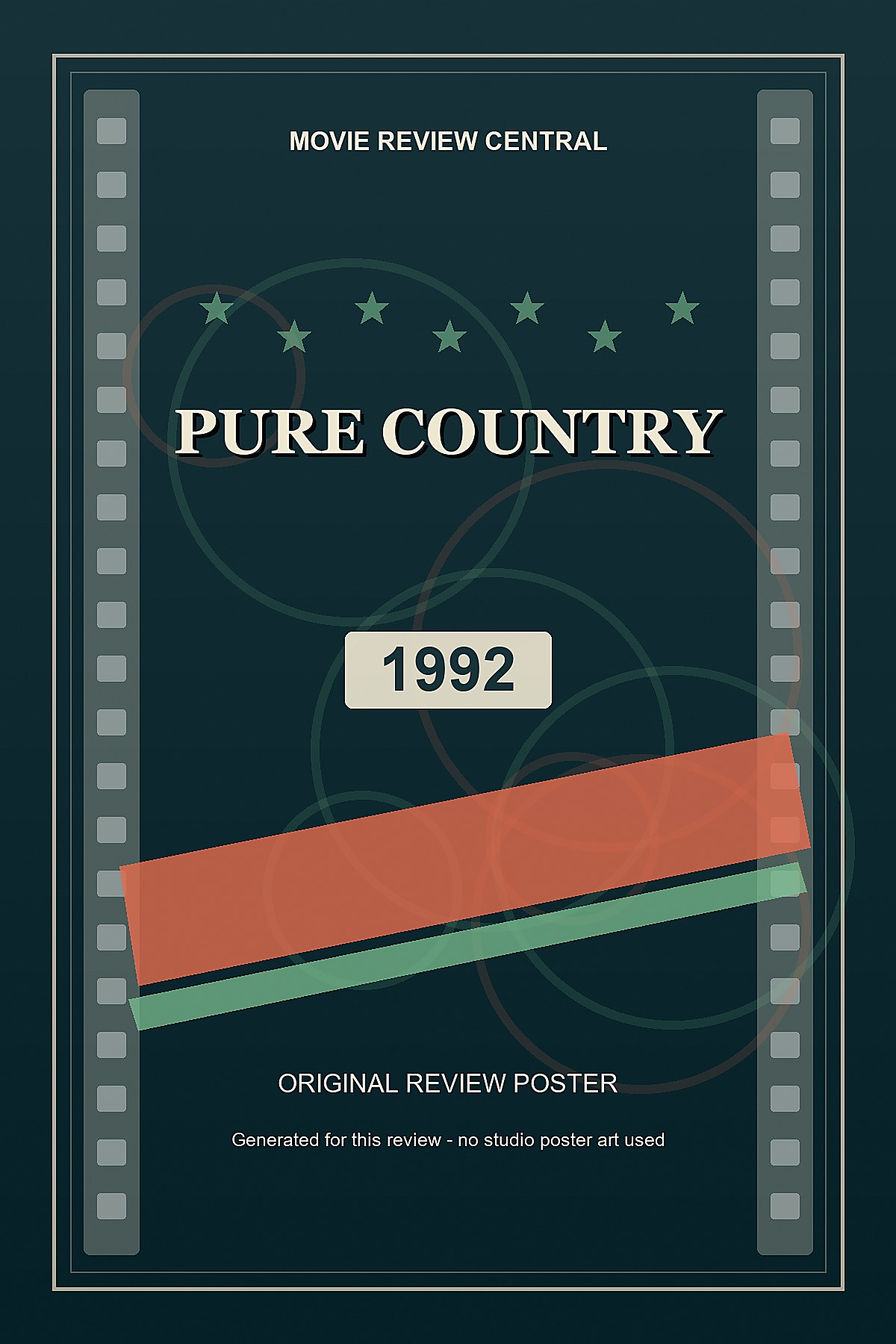 Pure Country (1992) - original review poster