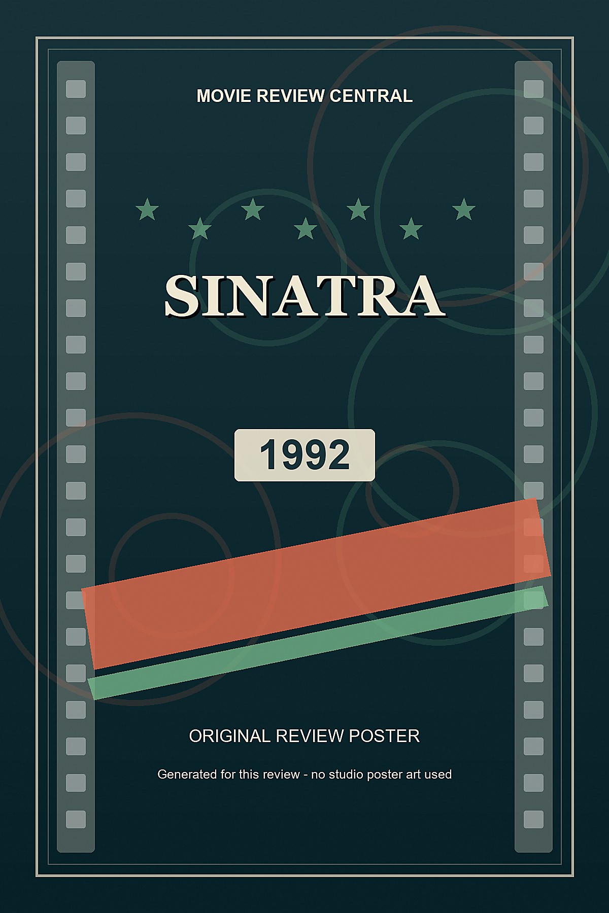 Sinatra (1992) - original review poster