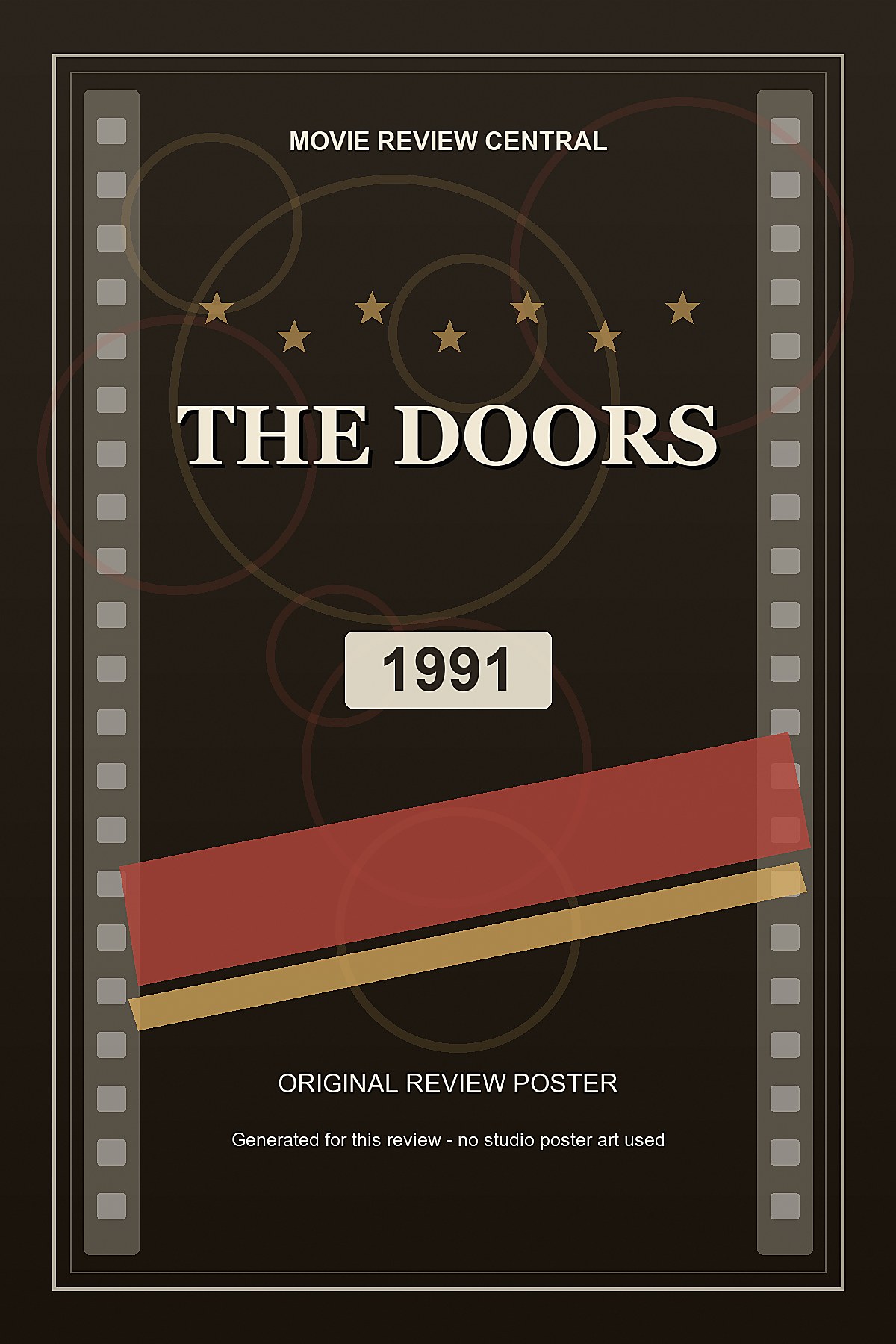 The Doors (1991) - original review poster