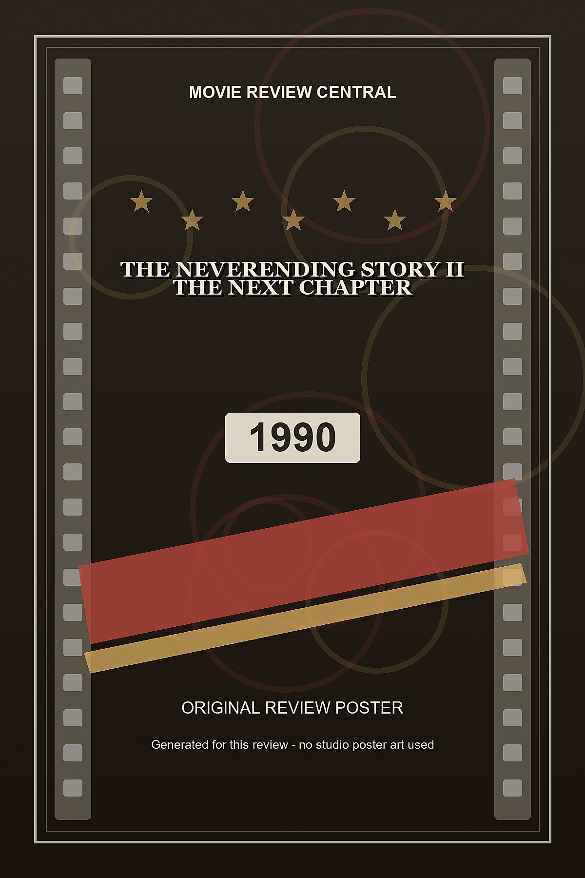 The NeverEnding Story II: The Next Chapter (1990) - original review poster The NeverEnding Story II: The Next Chapter (1990) - original review poster