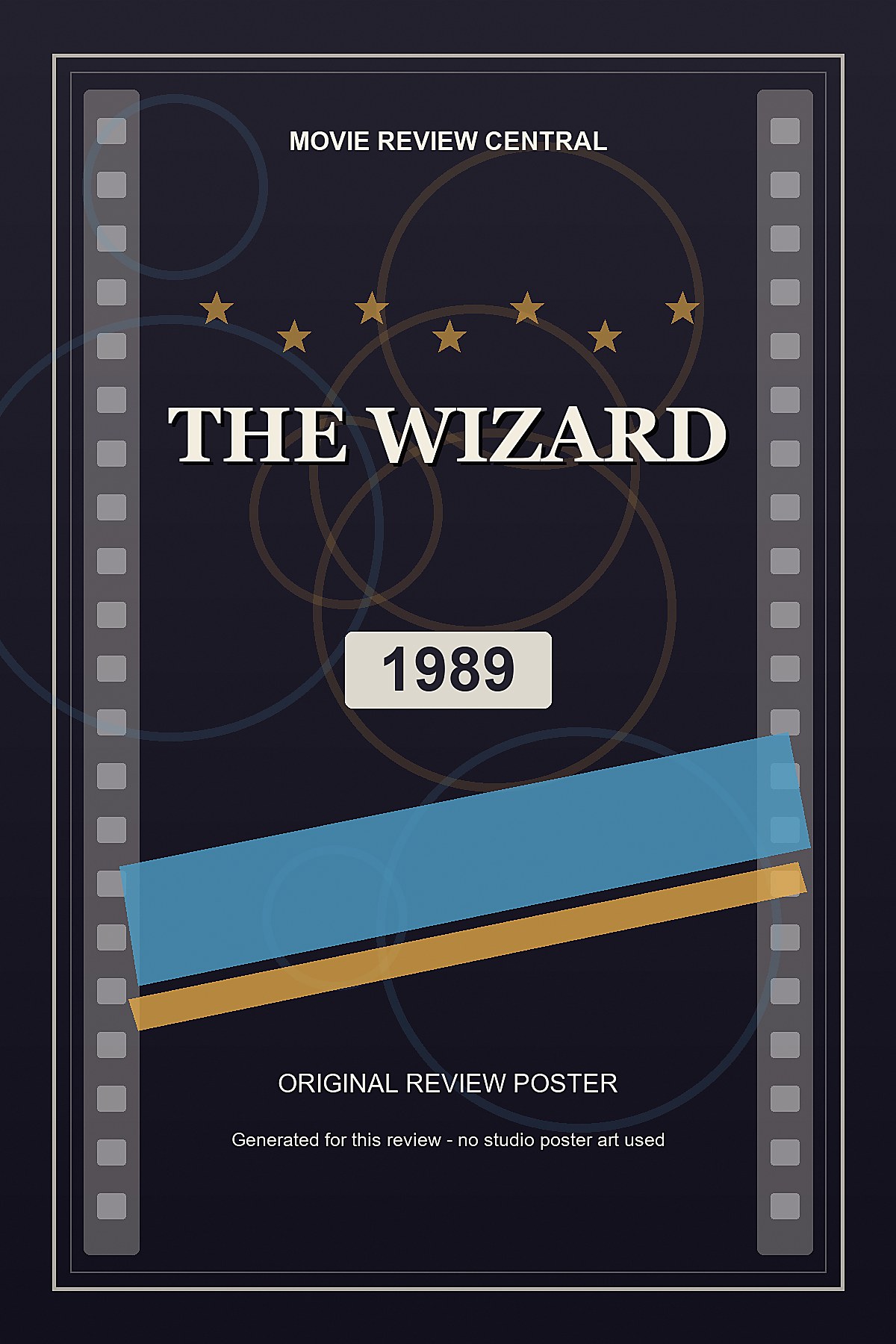The Wizard (1989) - original review poster The Wizard (1989) - original review poster
