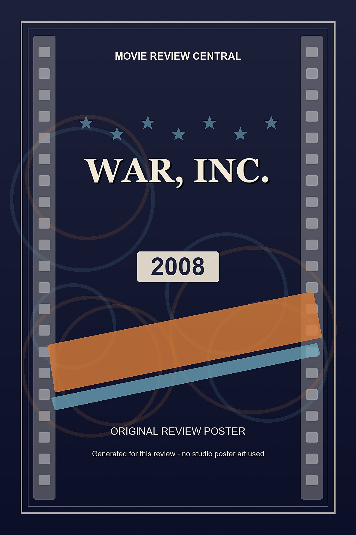 War, Inc. (2008) - original review poster War, Inc. (2008) - original review poster
