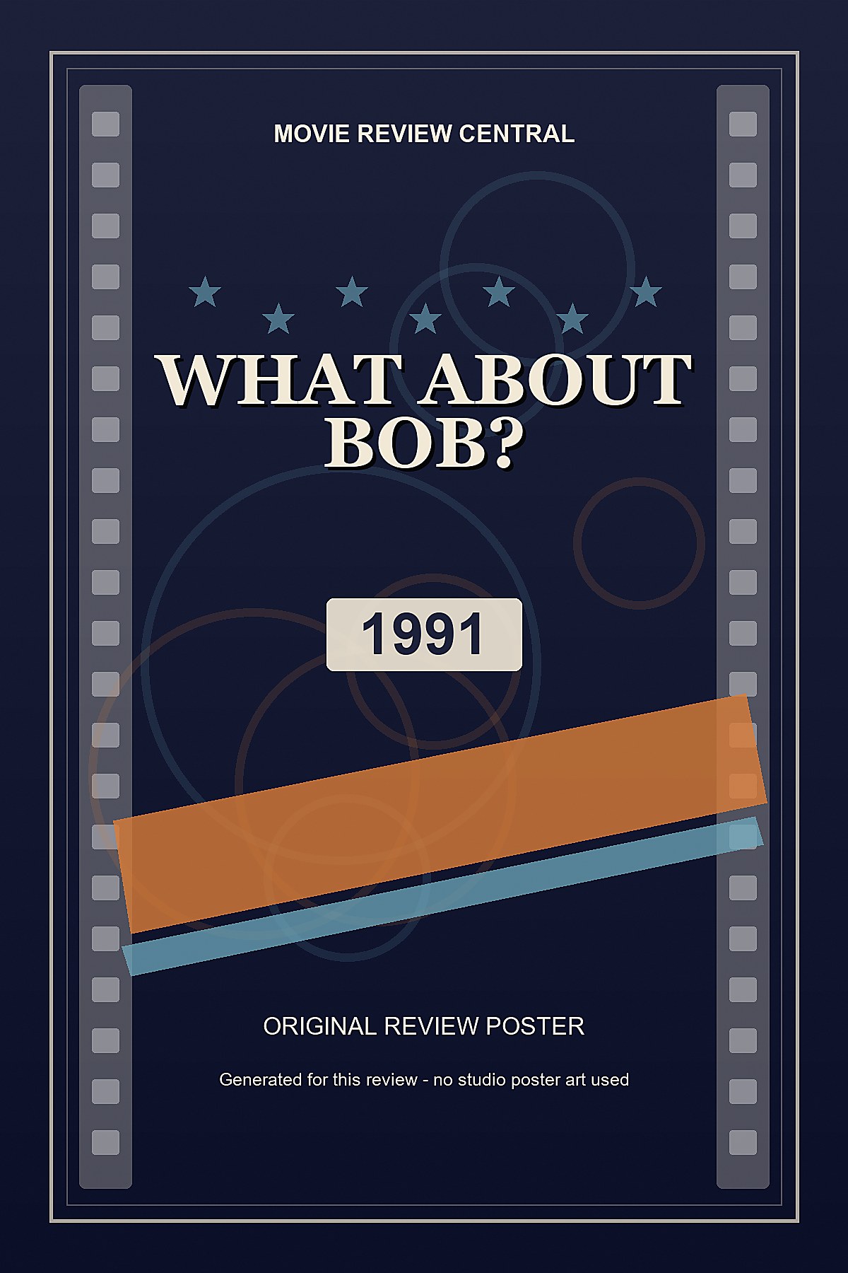 What About Bob? (1991) - original review poster