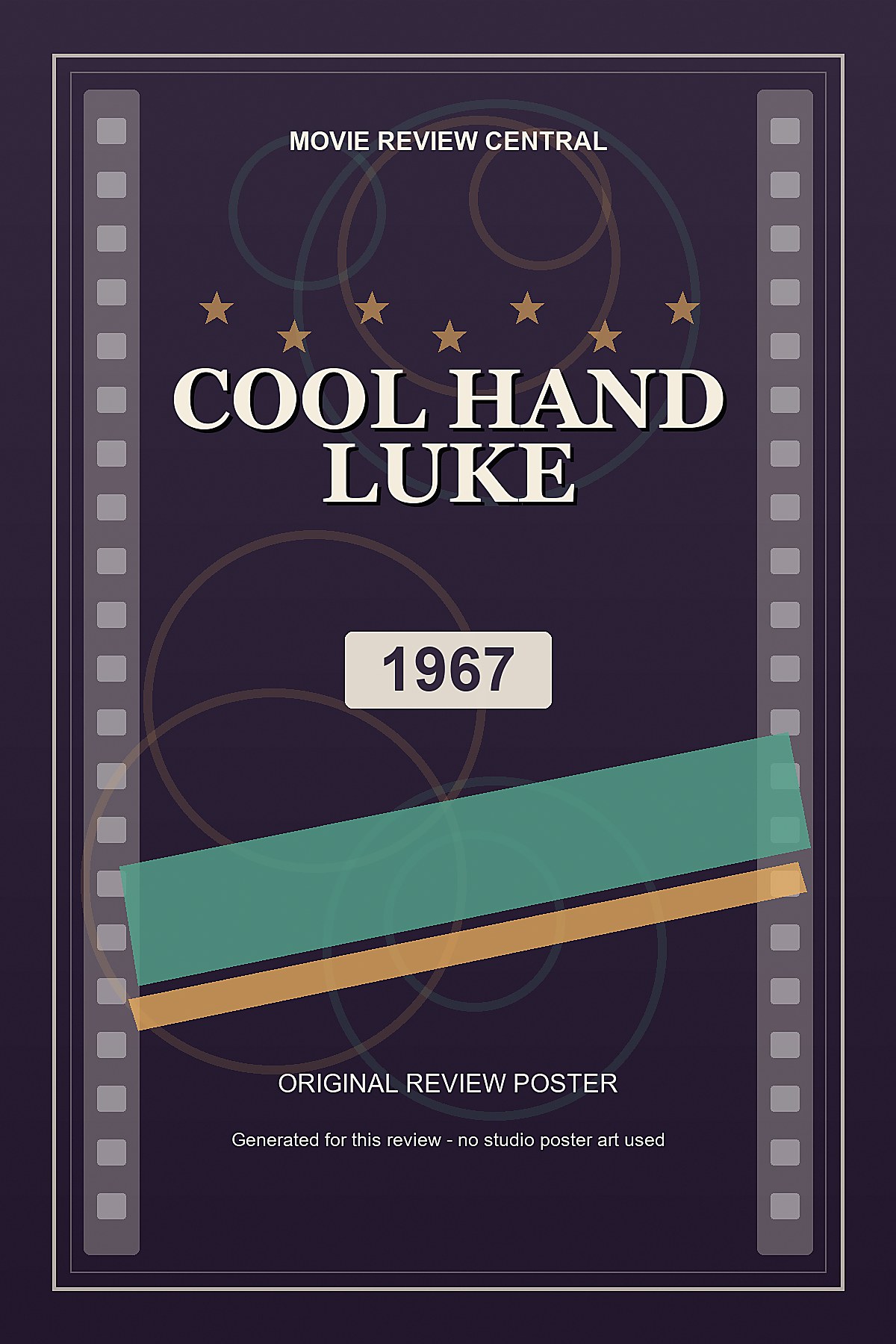 Cool Hand Luke (1967) - original review poster