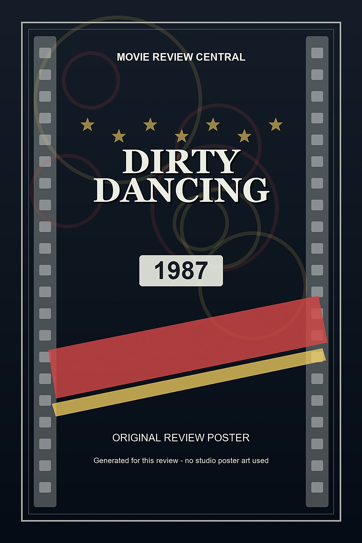 Dirty Dancing (1987) - original review poster