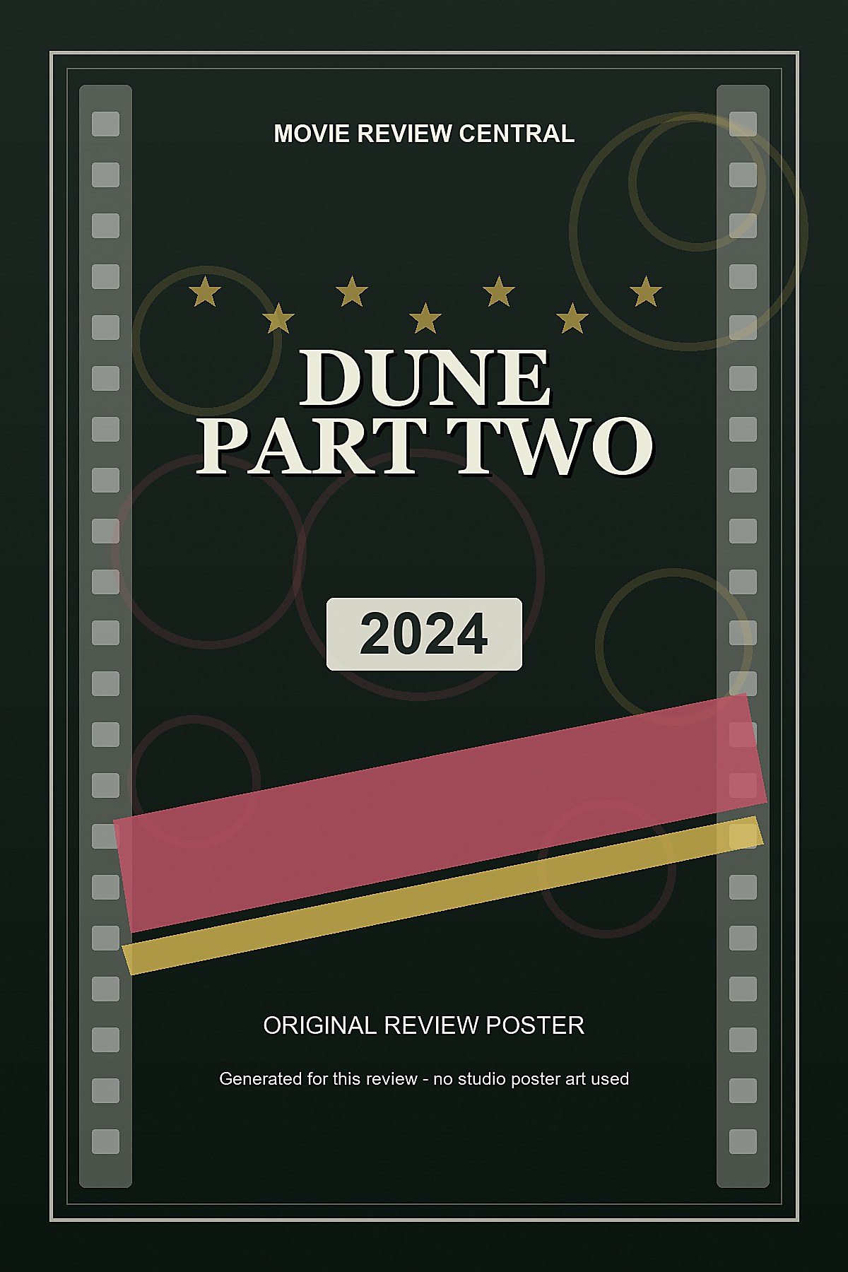 Dune: Part Two (2024) - original review poster