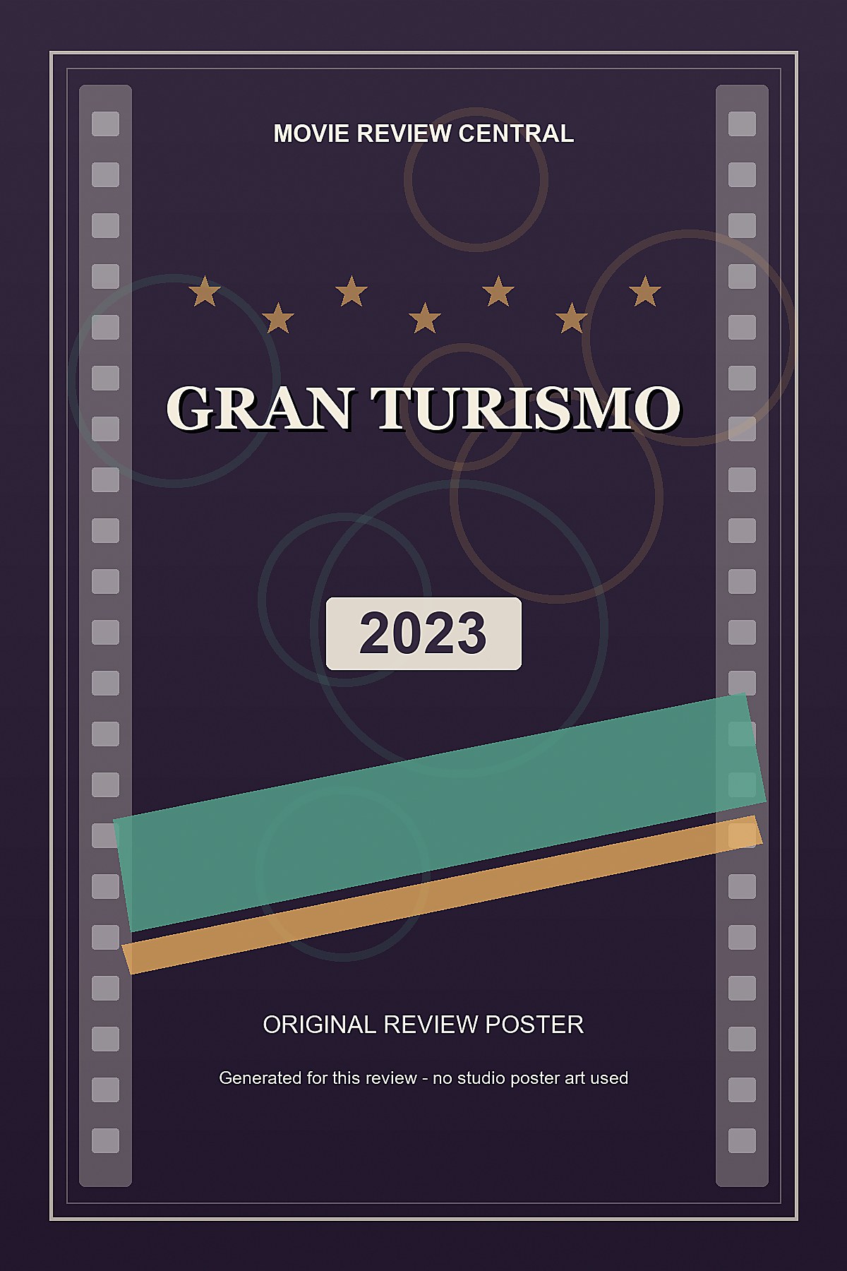 Gran Turismo (2023) - original review poster Gran Turismo (2023) - original review poster