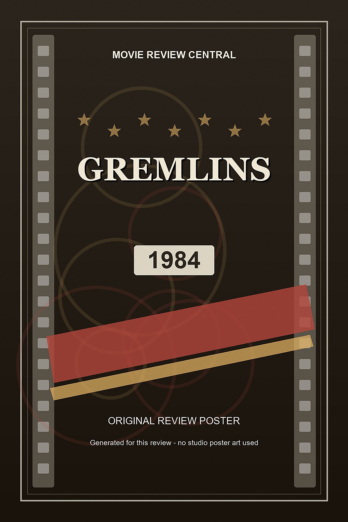 Gremlins (1984) - original review poster