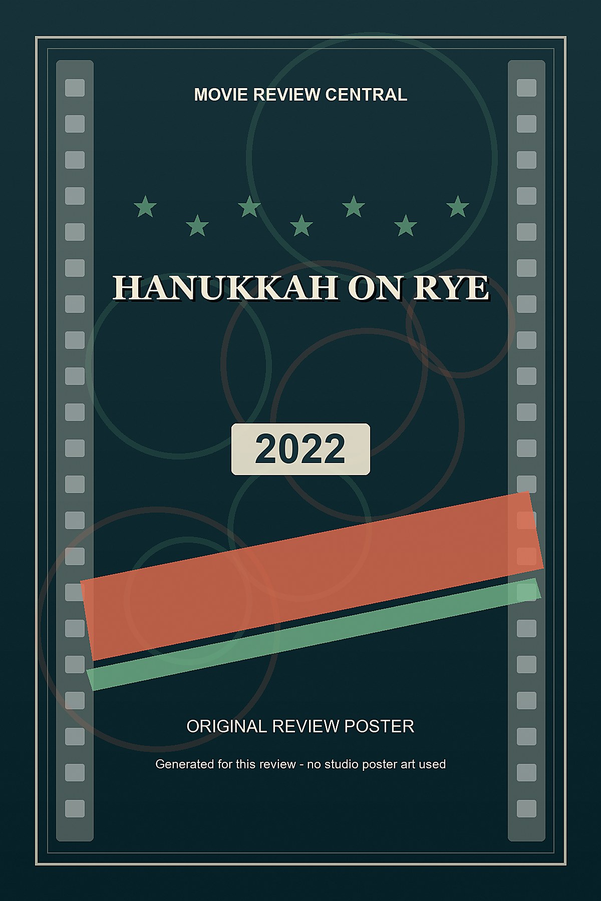 Hanukkah on Rye (2022) - original review poster Hanukkah on Rye (2022) - original review poster